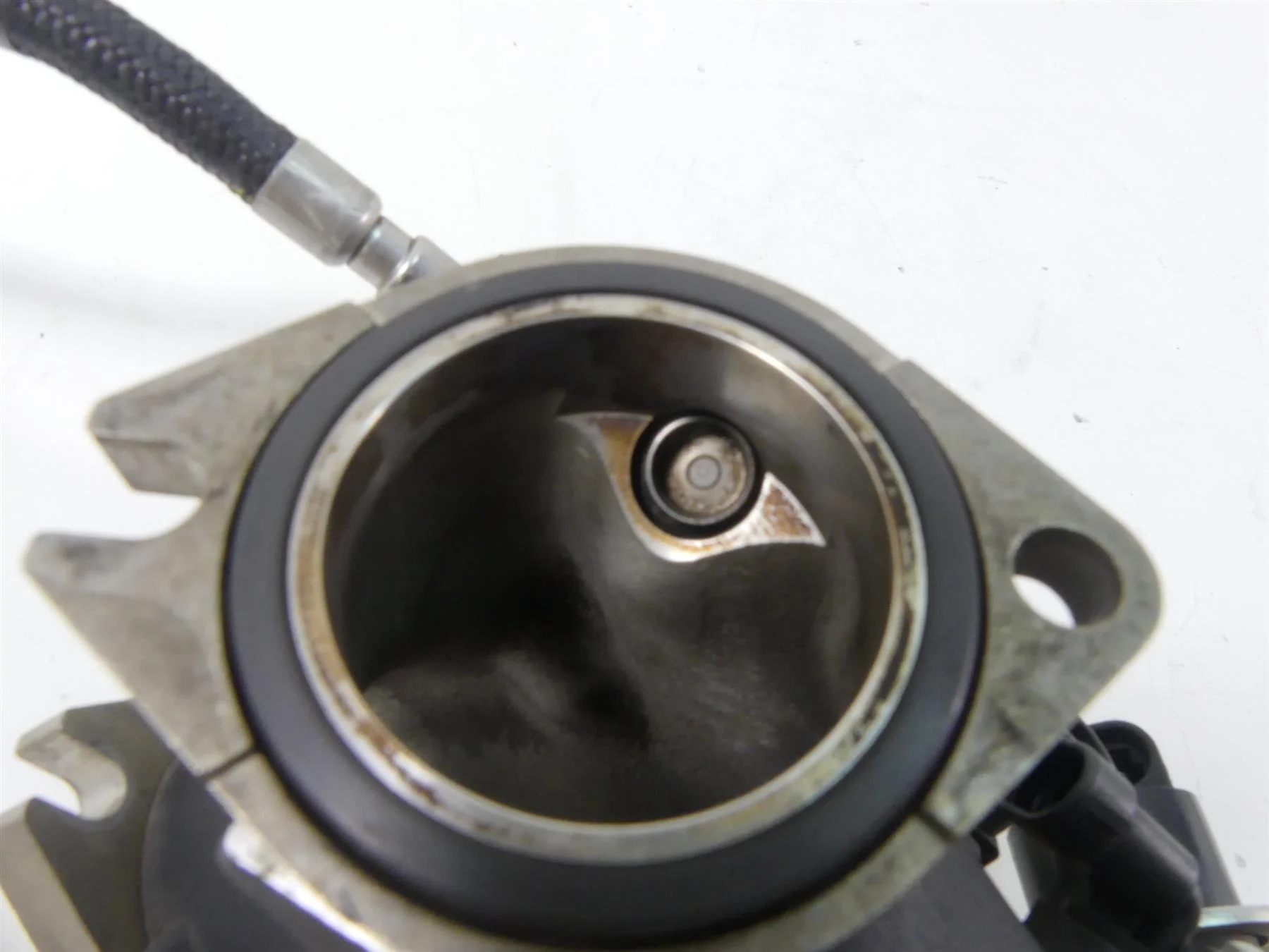 2009 Harley FXDF Dyna Fat Bob Throttle Body Fuel Injection Inject -Read 27708-06 - Image 6