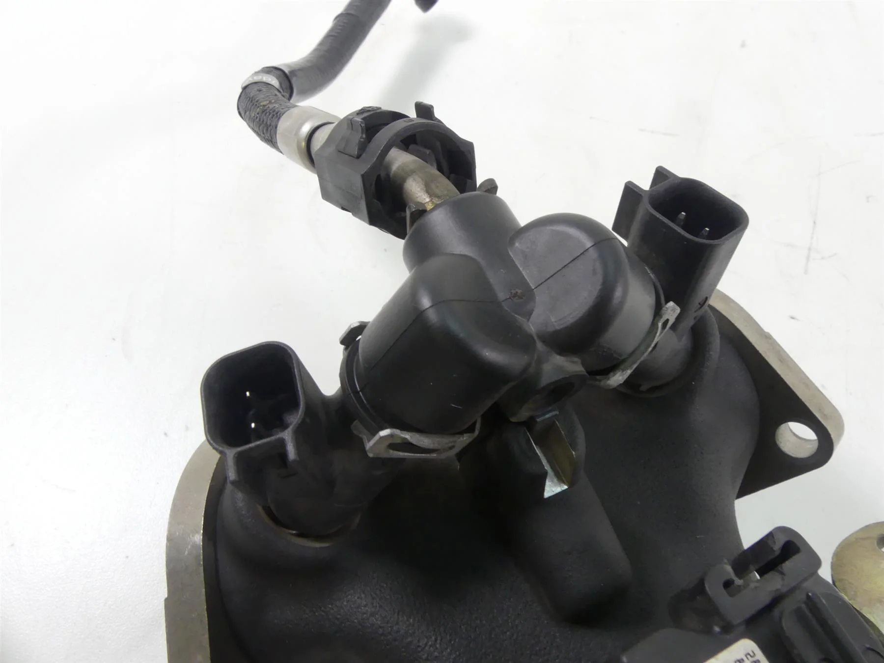 2009 Harley FXDF Dyna Fat Bob Throttle Body Fuel Injection Inject -Read 27708-06 - Image 9