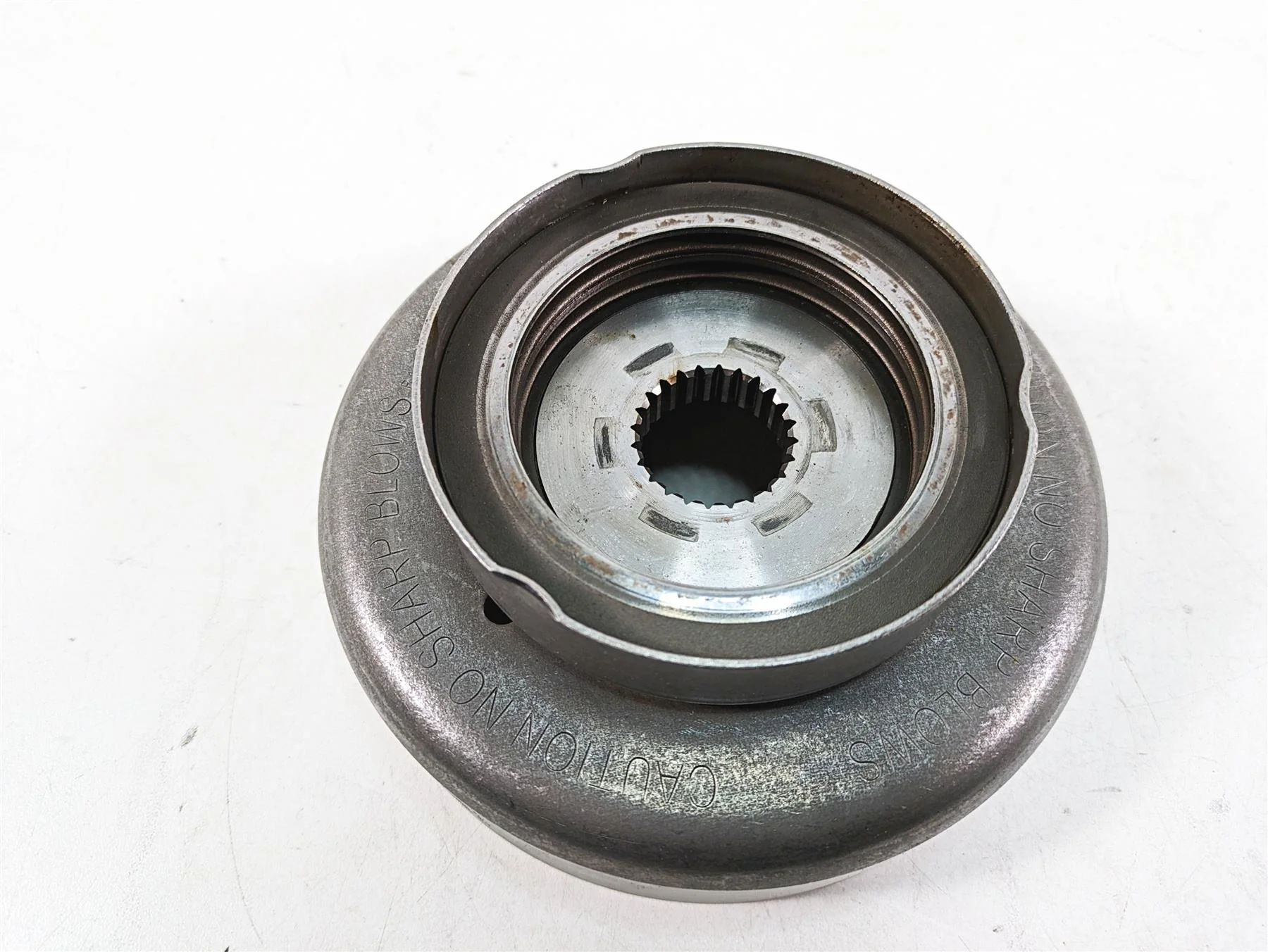 2009 Harley Softail FLSTSB Cross Bones Ignition Rotor Flywheel 40356-07