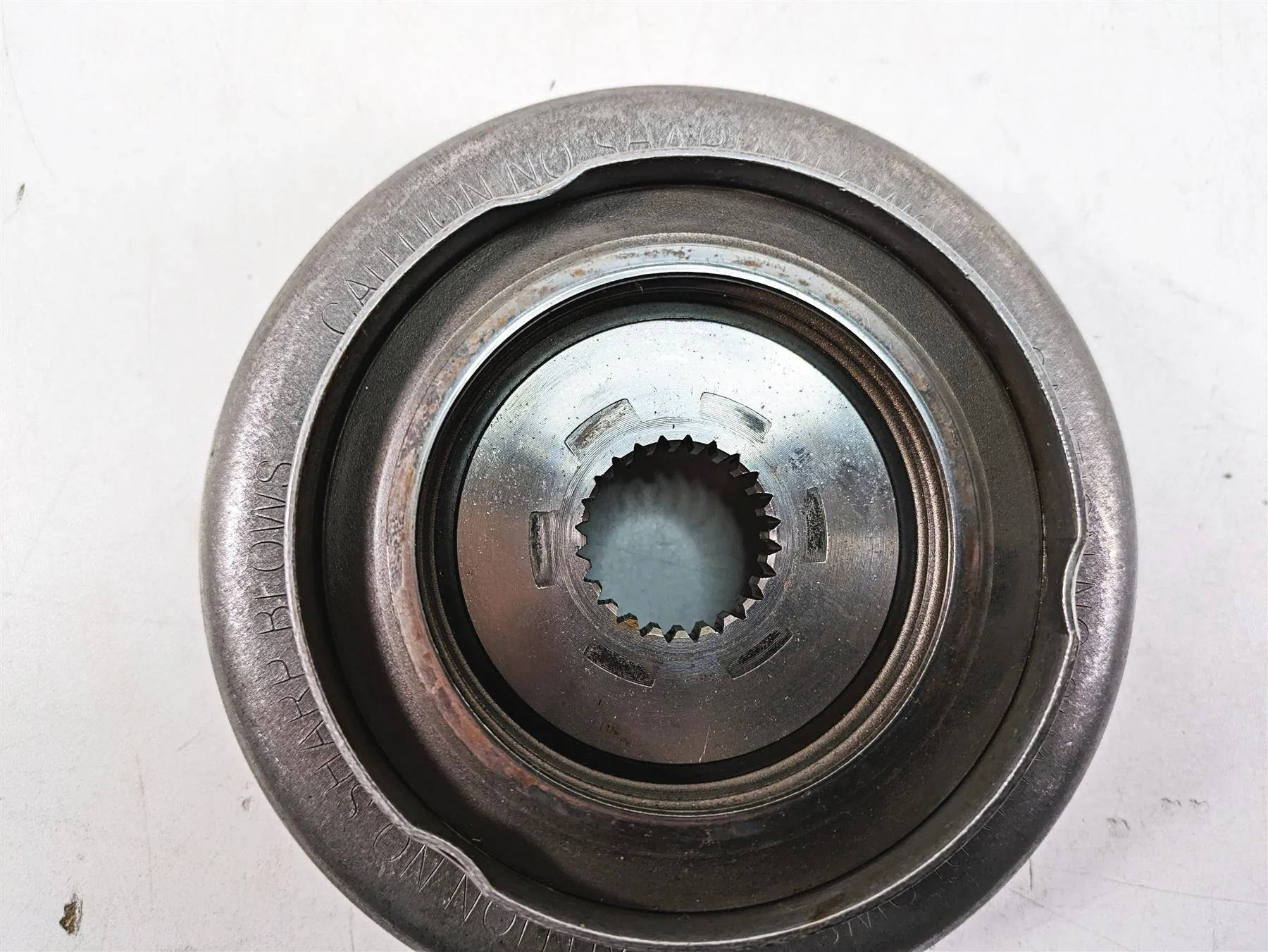 2009 Harley Softail FLSTSB Cross Bones Ignition Rotor Flywheel 40356-07 - Image 7