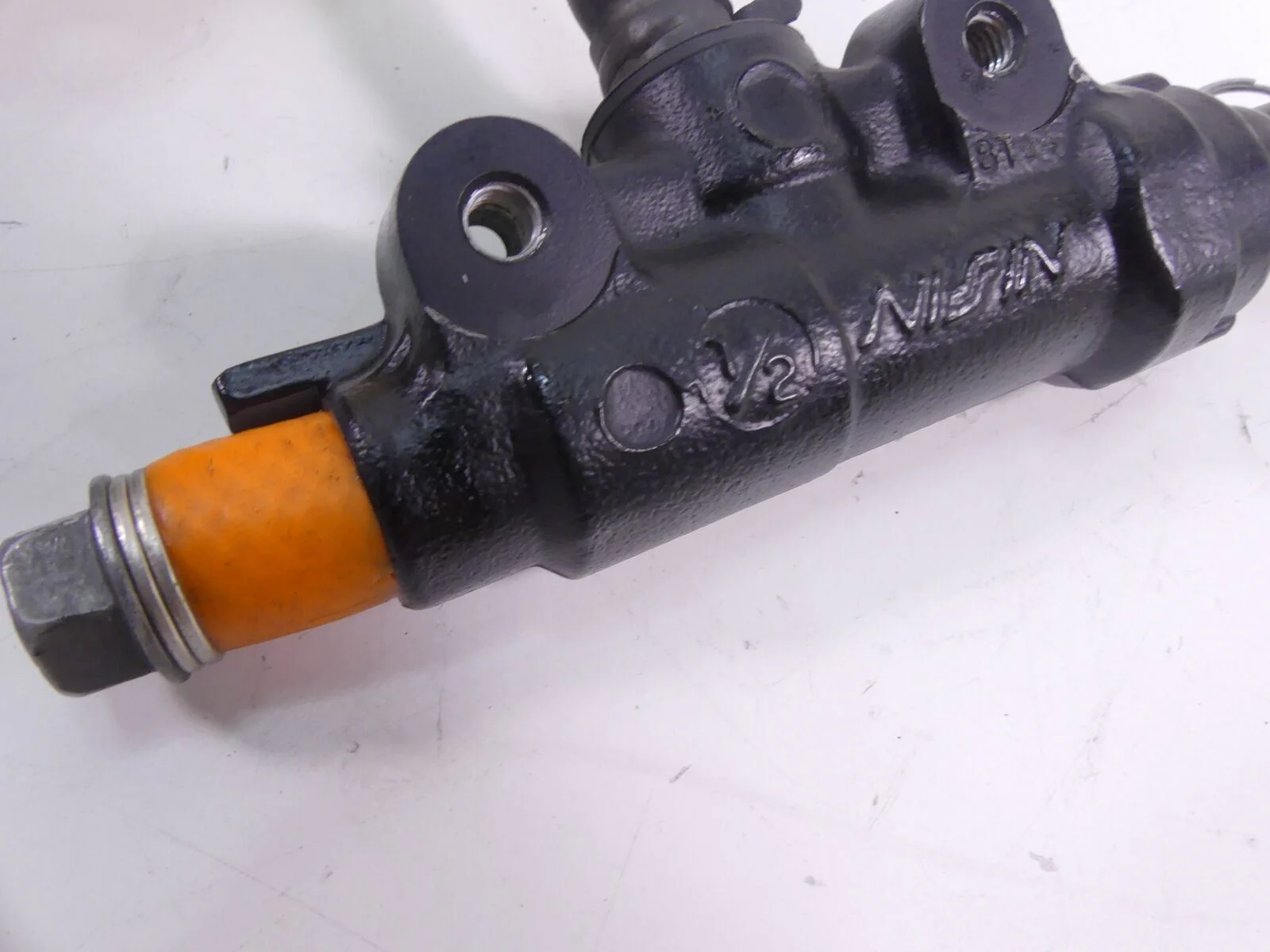 2009 Harley Sportster XR1200 Rear Nissin Brake Master Cylinder 1/2" 42945-08 - Image 7