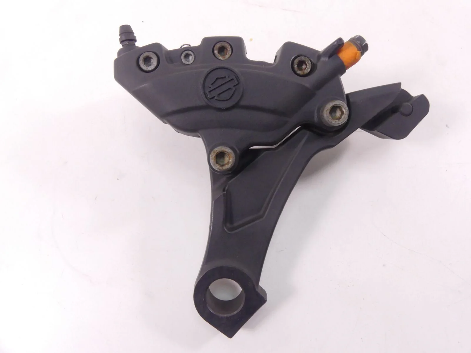 2009 Harley Touring FLHTCU Electra Glide Rear Brake Caliper + Mount 44080-08C