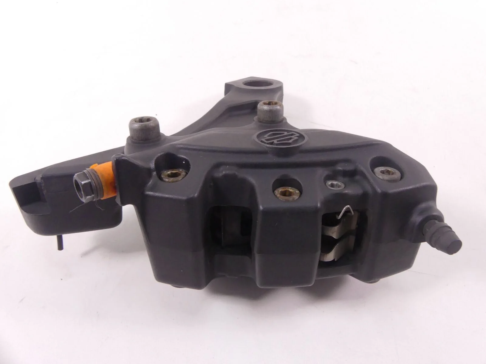 2009 Harley Touring FLHTCU Electra Glide Rear Brake Caliper + Mount 44080-08C - Image 2