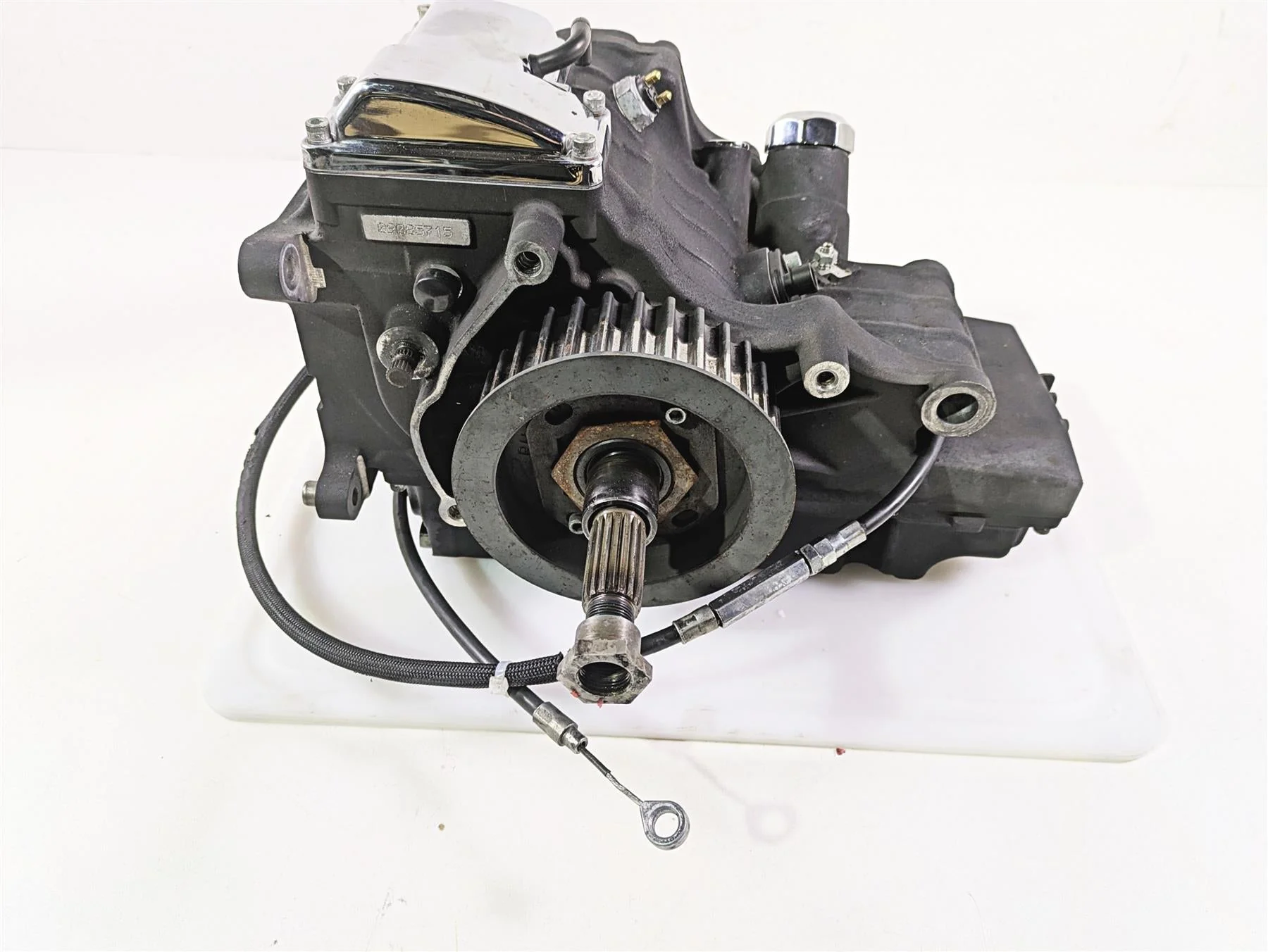 2009 Harley Touring FLHX Street Glide 6 Speed Transmission Gear Box 33162-07A - Image 3