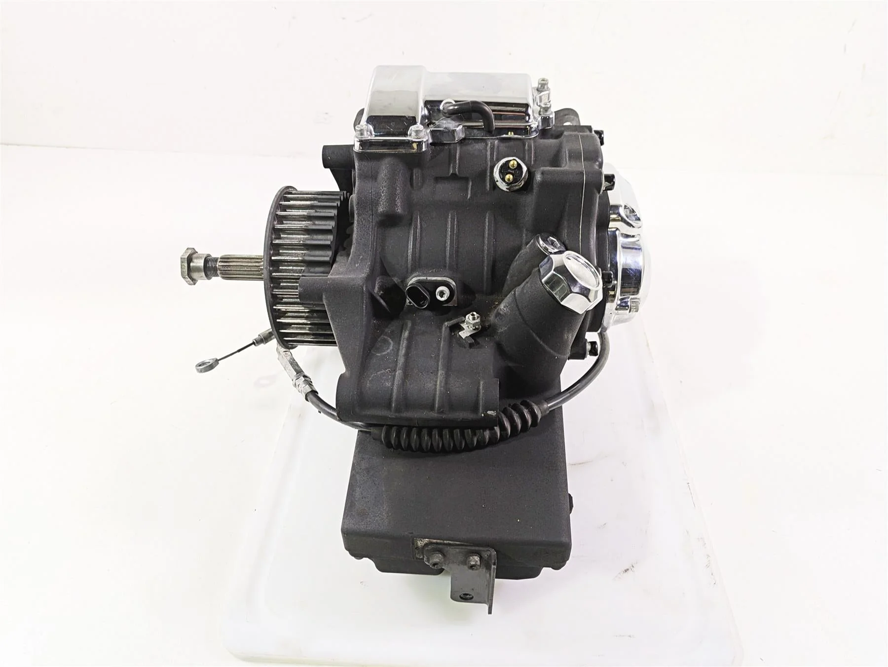 2009 Harley Touring FLHX Street Glide 6 Speed Transmission Gear Box 33162-07A - Image 5