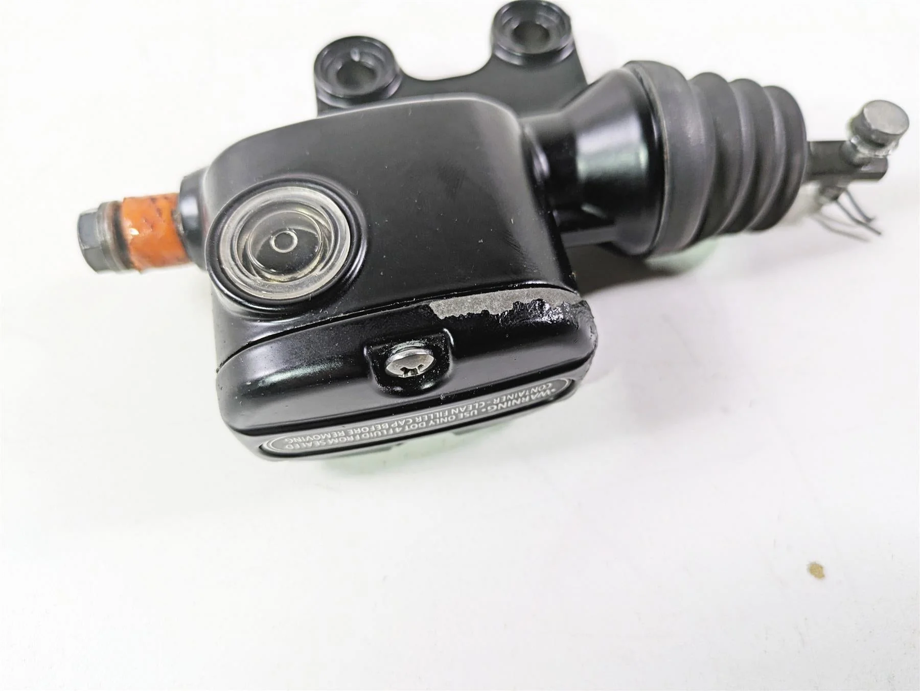 2009 Harley Touring FLHX Street Glide Brembo Rear Brake Master Cylinder 41763-08 - Image 7