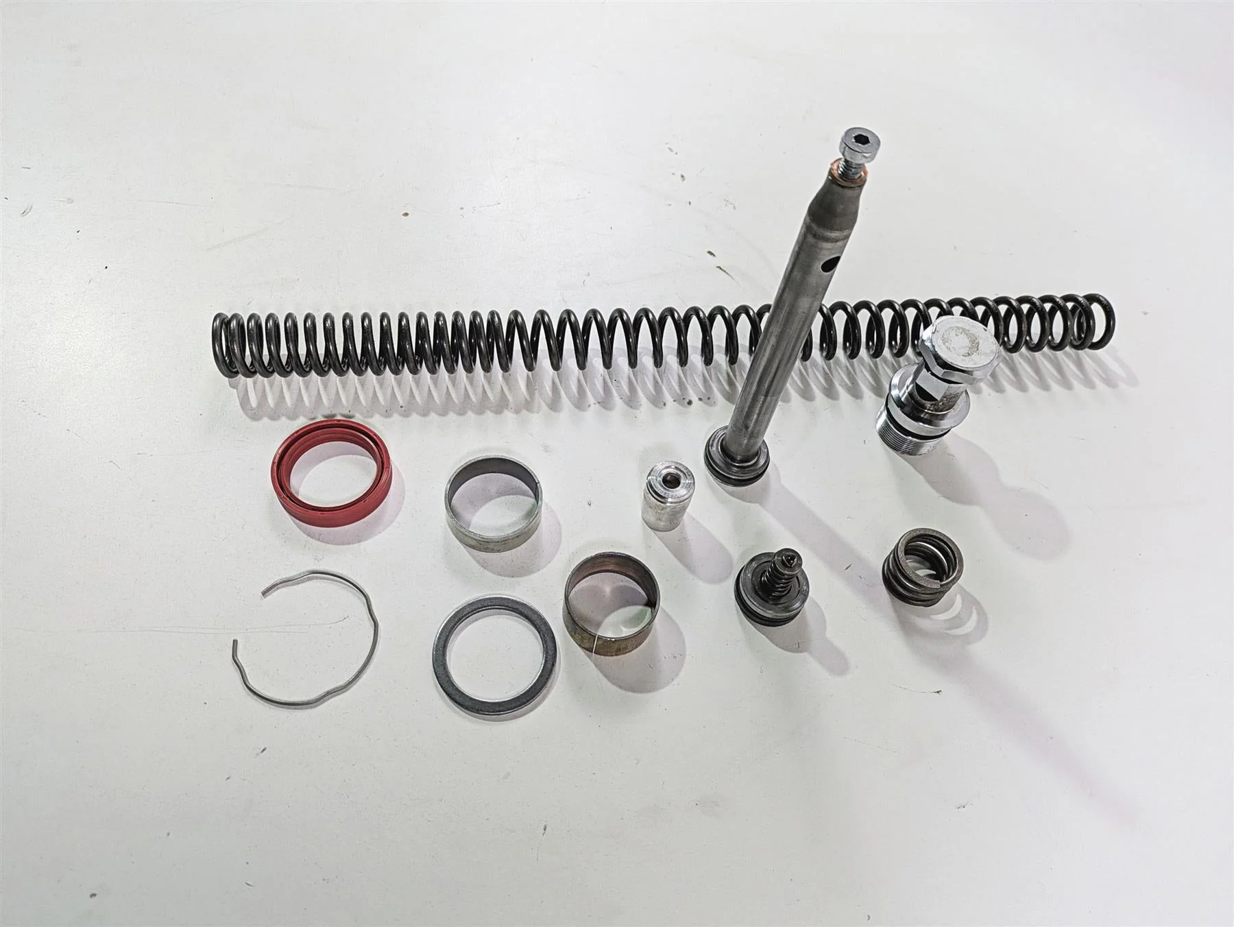 2009 Harley Touring FLHX Street Glide Front Fork Internals 46235-09 46422-09 - Image 2