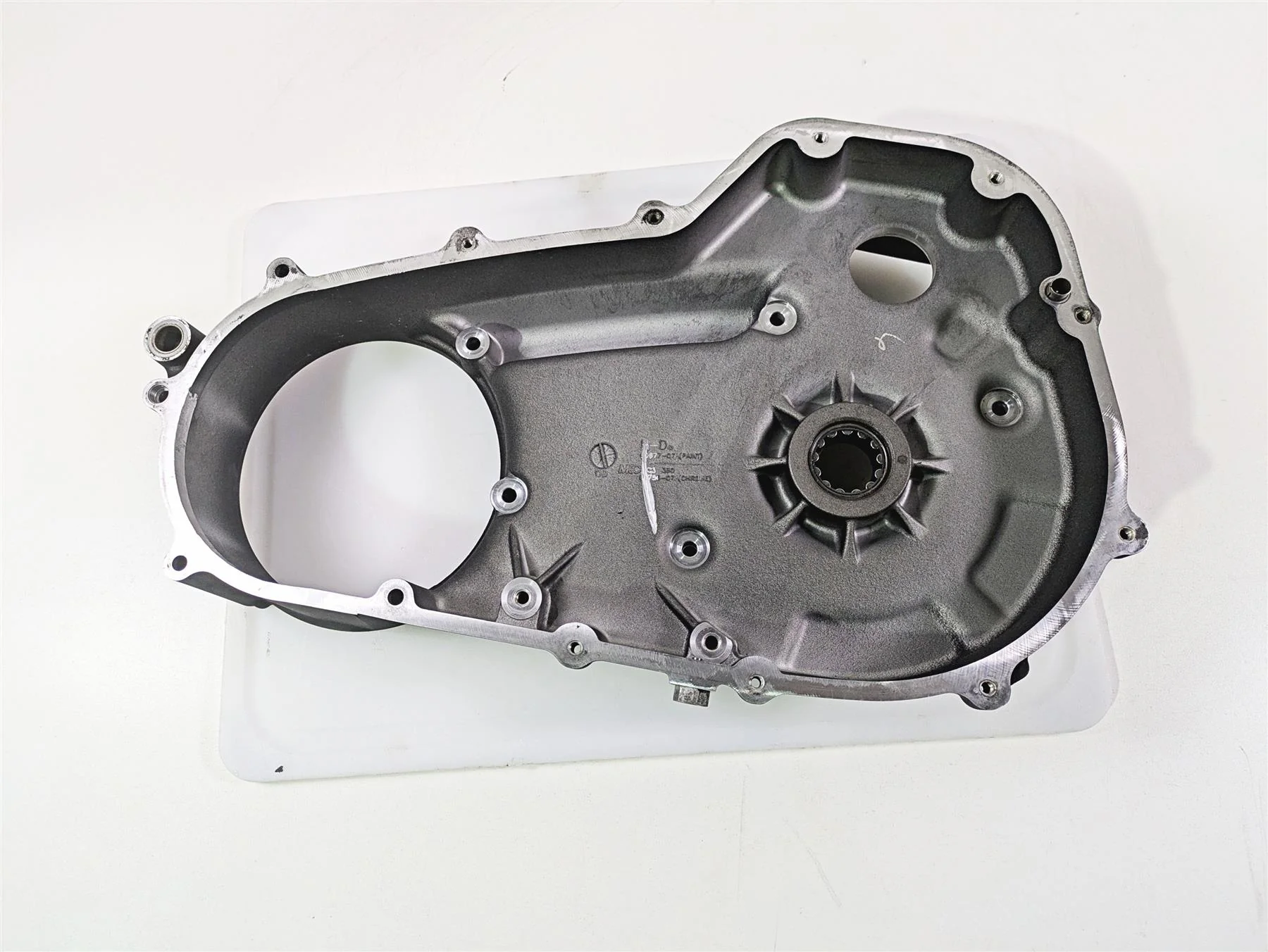 2009 Harley Touring FLHX Street Glide Inner Primary Drive Clutch Cover 60677-07 - Image 11