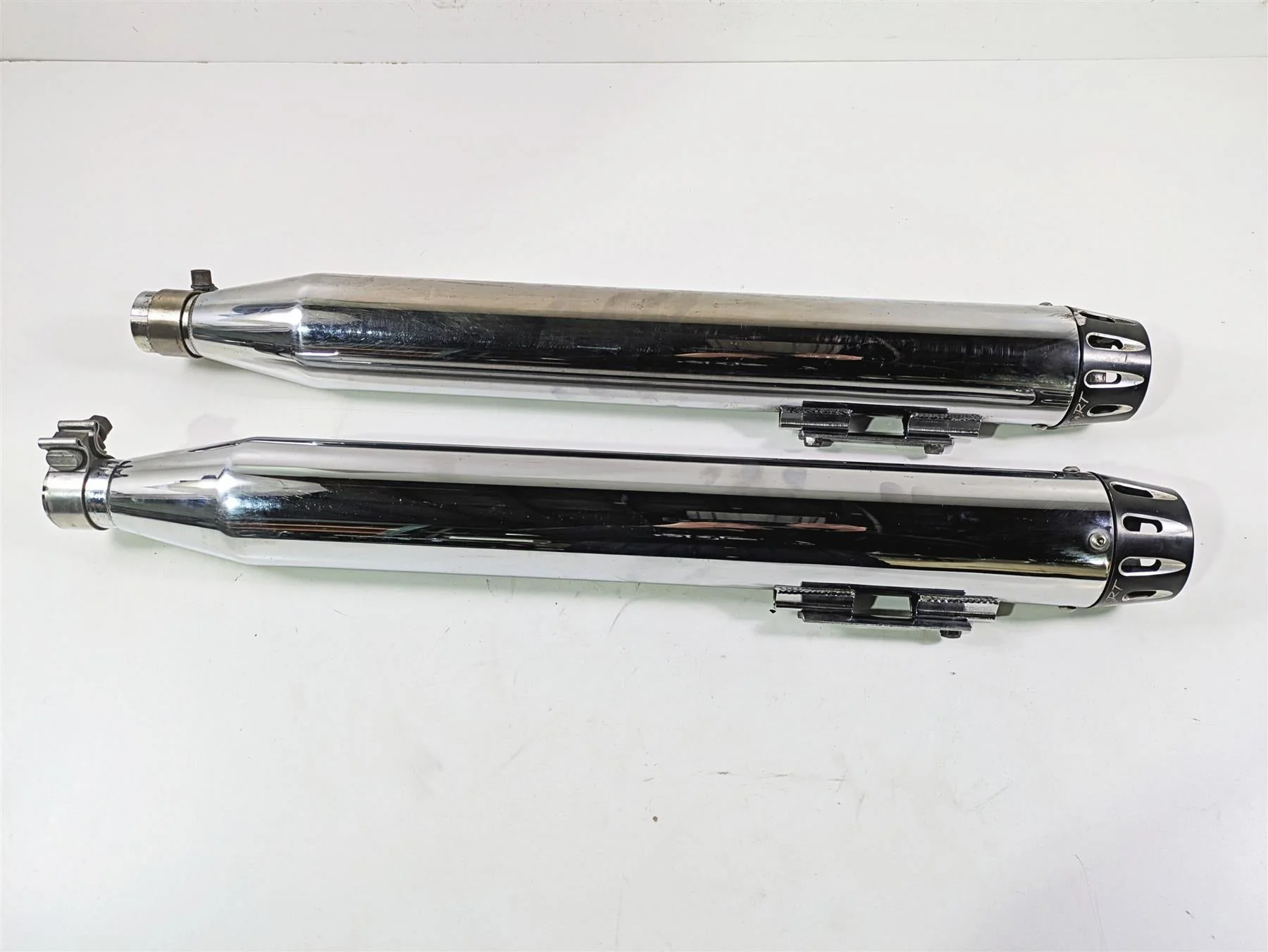 2009 Harley Touring FLHX Street Glide Rinehart 3.5" SlipOn Exhaust Set 500-0100