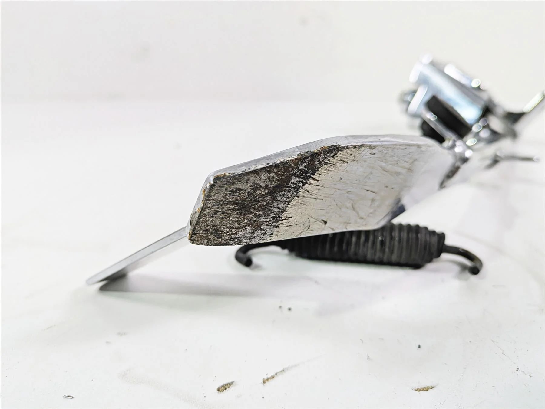 2009 Harley Touring FLHX Street Glide Side Kick Stand Jiffy Kickstand 50075-07A - Image 12