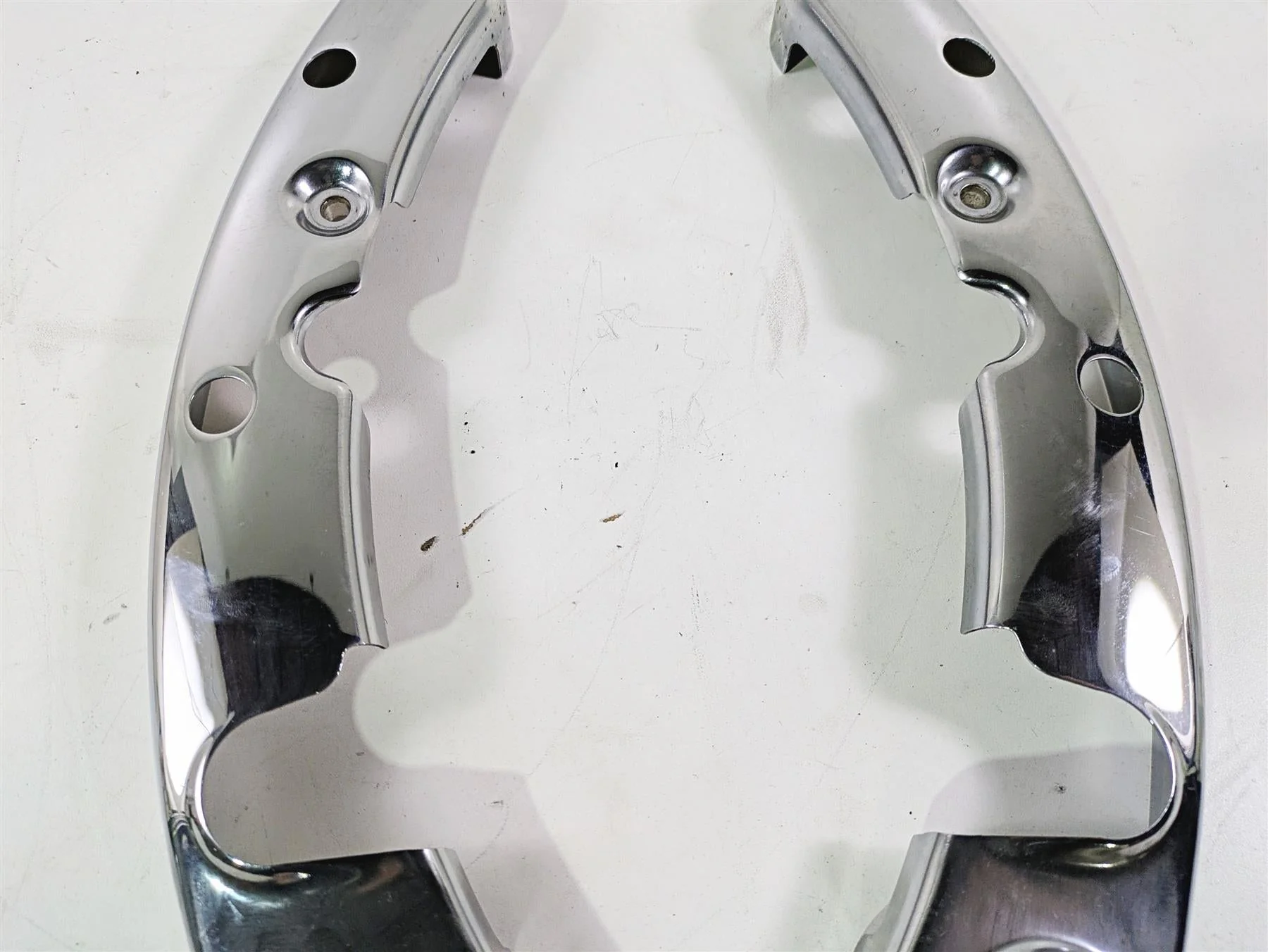 2009 Harley Touring FLHX Street Glide Subframe Strut Covers 47502-09A 47504-09A - Image 7
