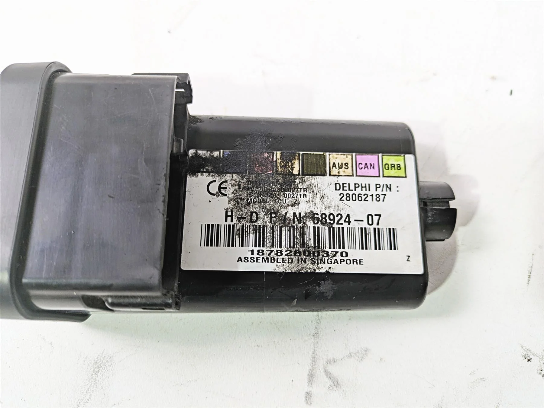 2009 Harley Touring FLHX Street Glide Tssm Security Module Fob Antenna 68924-07 - Image 5
