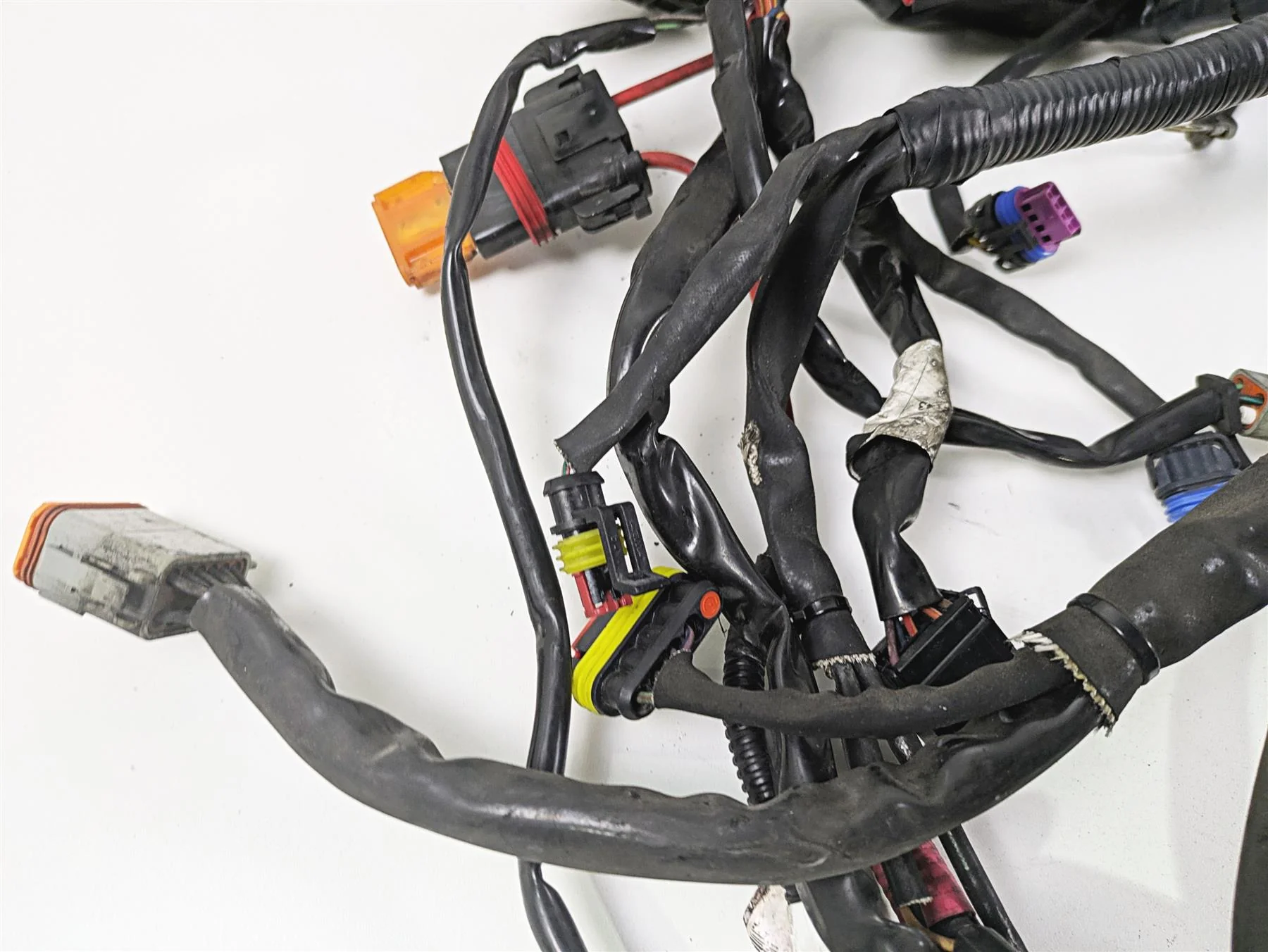 2009 Harley Touring FLHX Street Glide Wiring Harness Loom No Abs - Read 70985-09 - Image 5