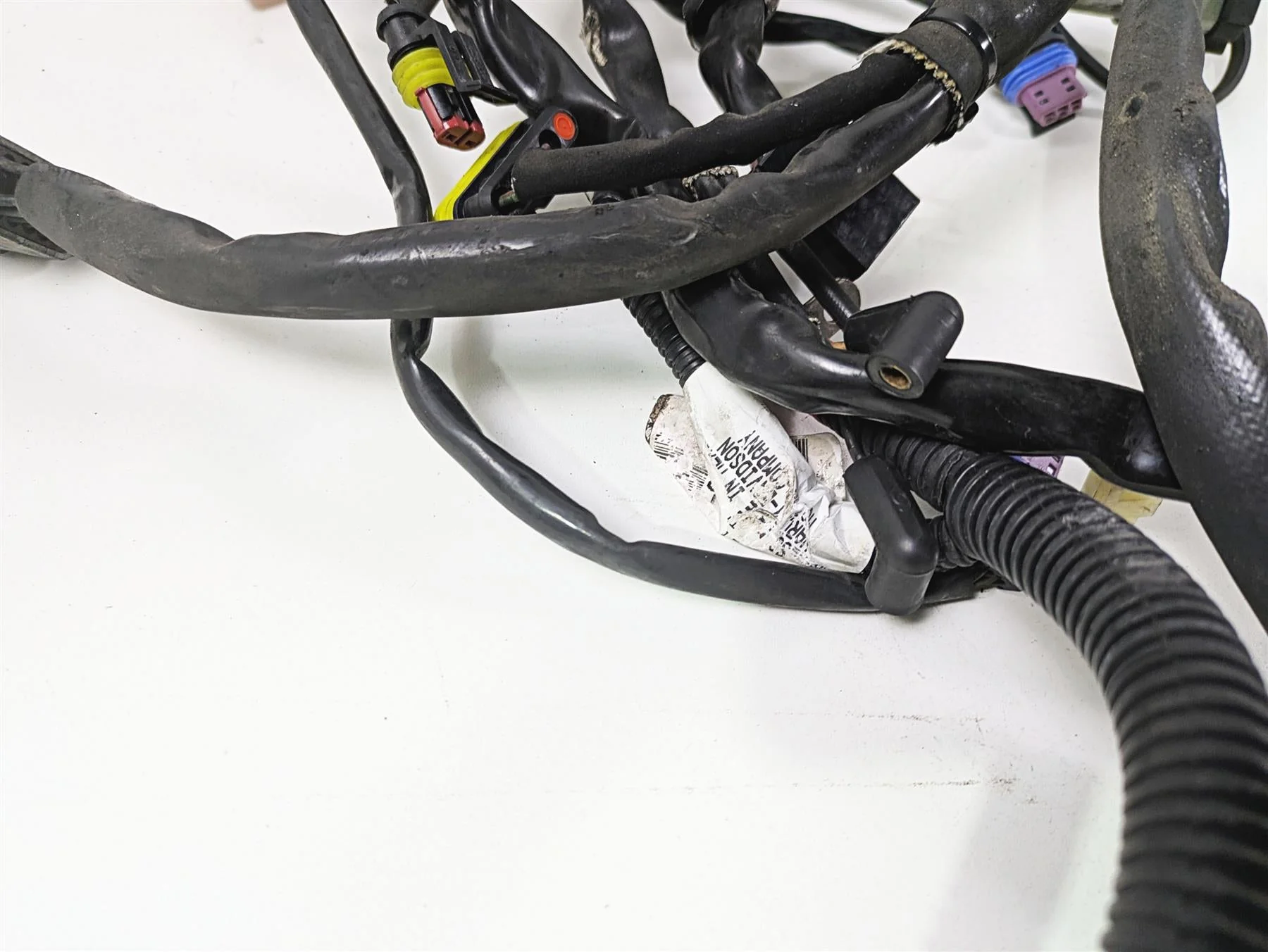 2009 Harley Touring FLHX Street Glide Wiring Harness Loom No Abs - Read 70985-09 - Image 6