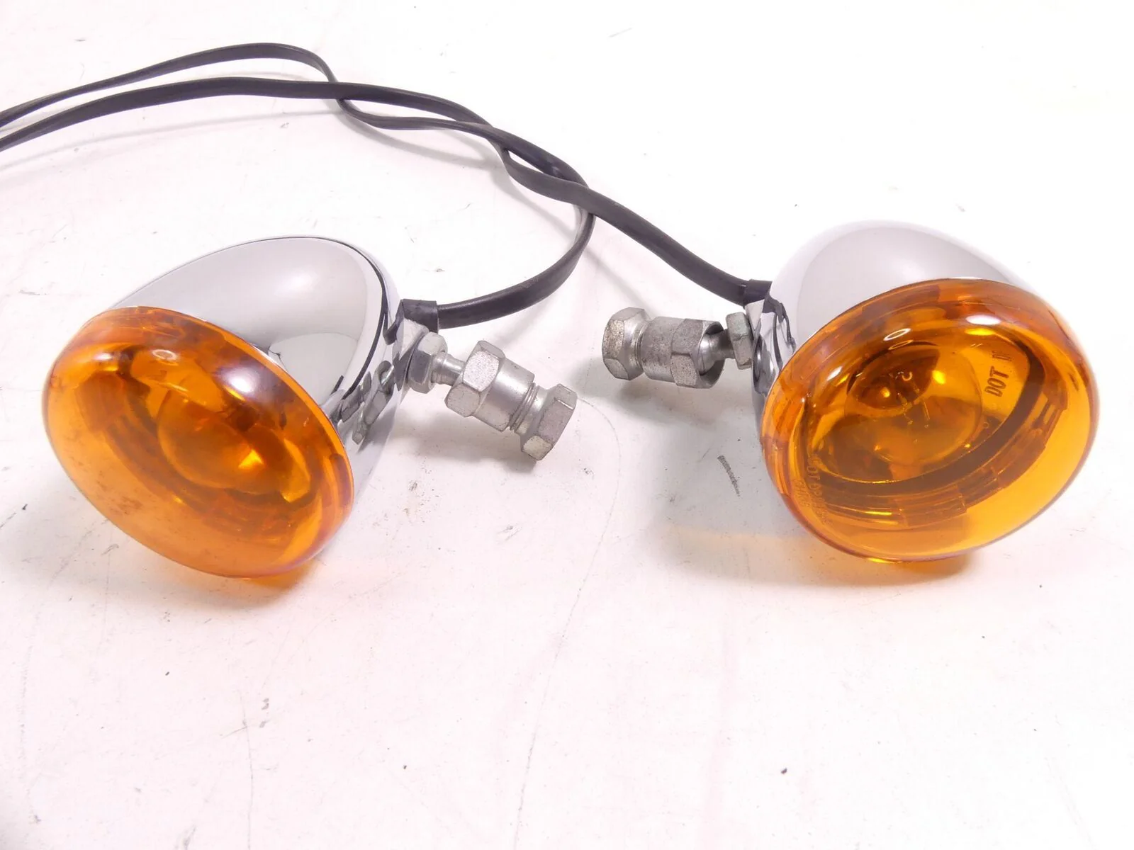 2009 Harley VRSCAW V-Rod Front Left Right Blinker Turn Signal Set 68972-00 - Image 3
