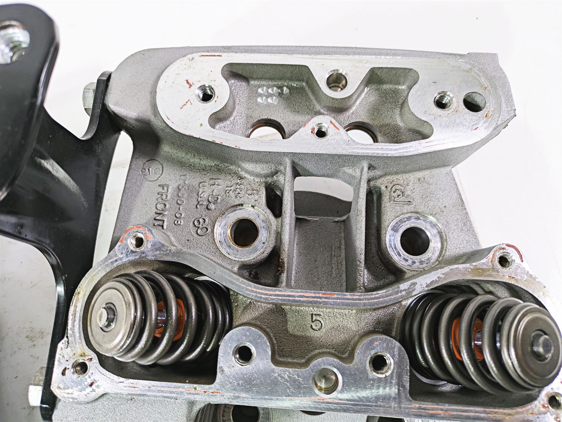 2009 Harley XR1200 Sportster Cylinderhead Cylinder Head Set 17523-08 17524-08 - Image 6