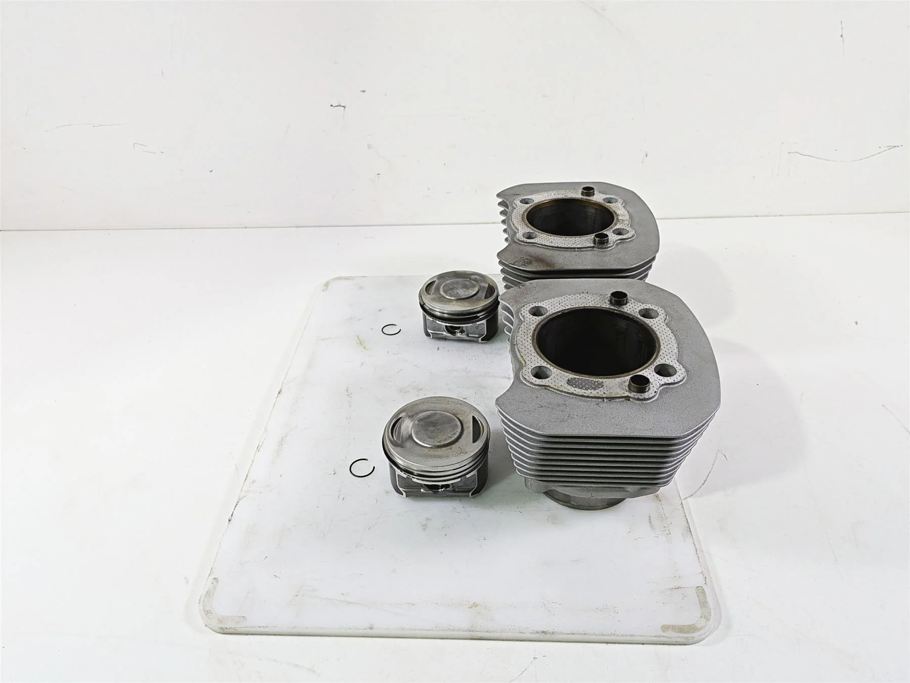 2009 Harley XR1200 Sportster Jug Barrel Cylinder & Piston Set 16466-04A - Image 2