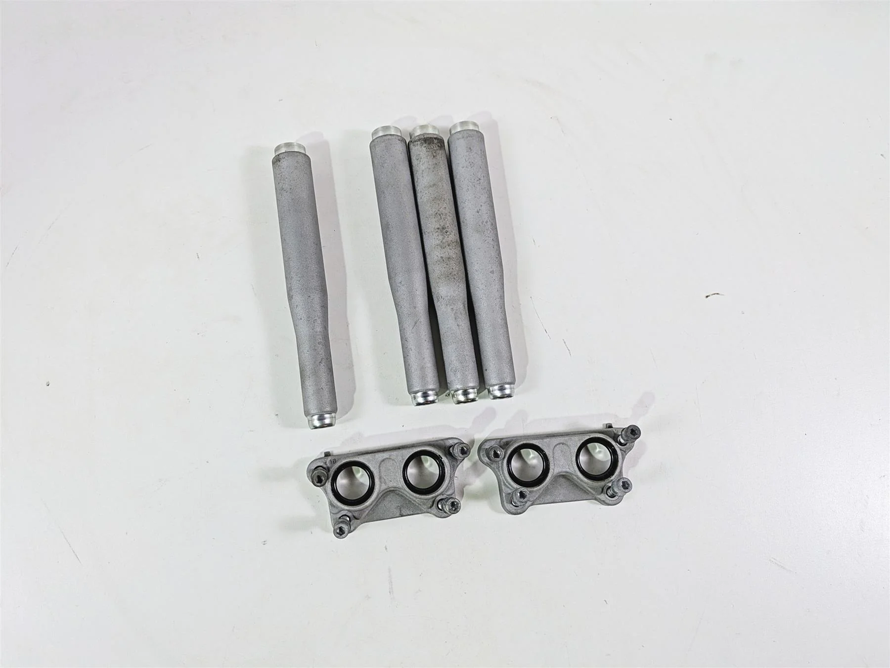 2009 Harley XR1200 Sportster Push Rod  Lifter Tappet Cover Set 17954-08 - Image 4
