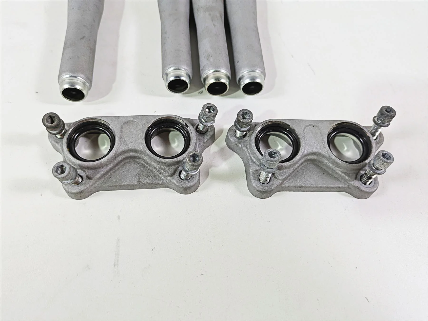2009 Harley XR1200 Sportster Push Rod  Lifter Tappet Cover Set 17954-08 - Image 5
