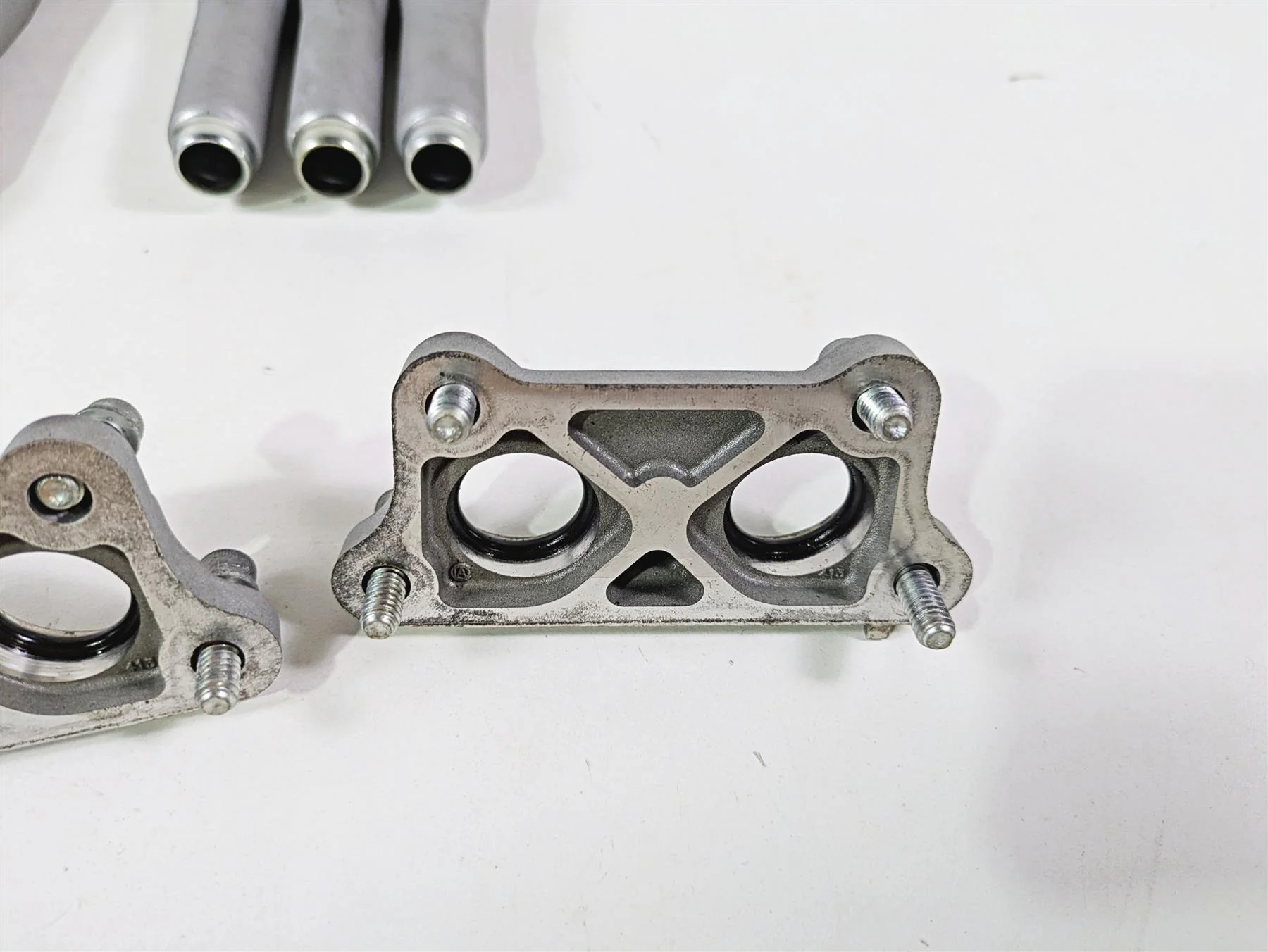 2009 Harley XR1200 Sportster Push Rod  Lifter Tappet Cover Set 17954-08 - Image 8