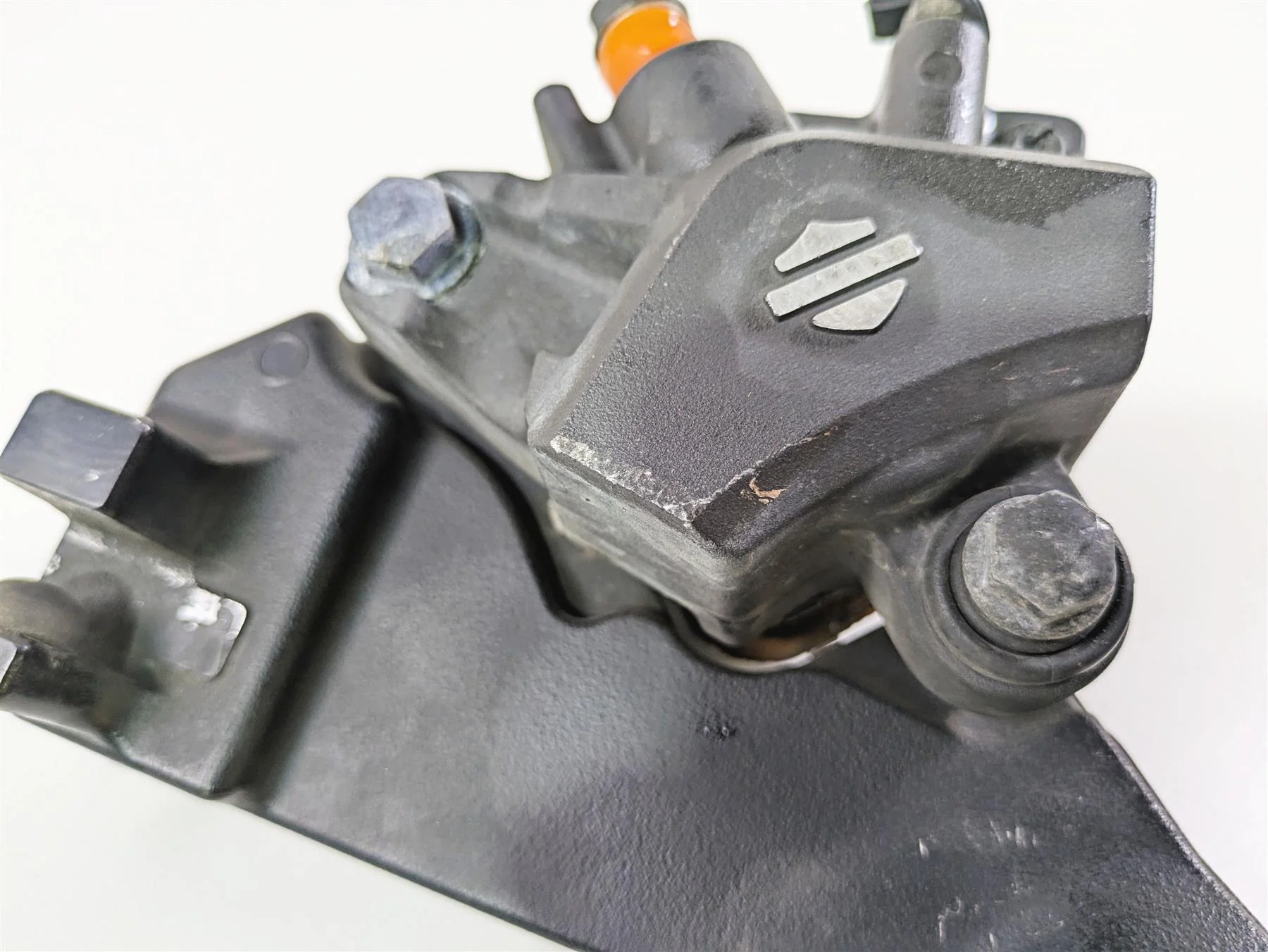 2009 Harley XR1200 Sportster Rear Brake Caliper + Mount 42948-08 - Image 6