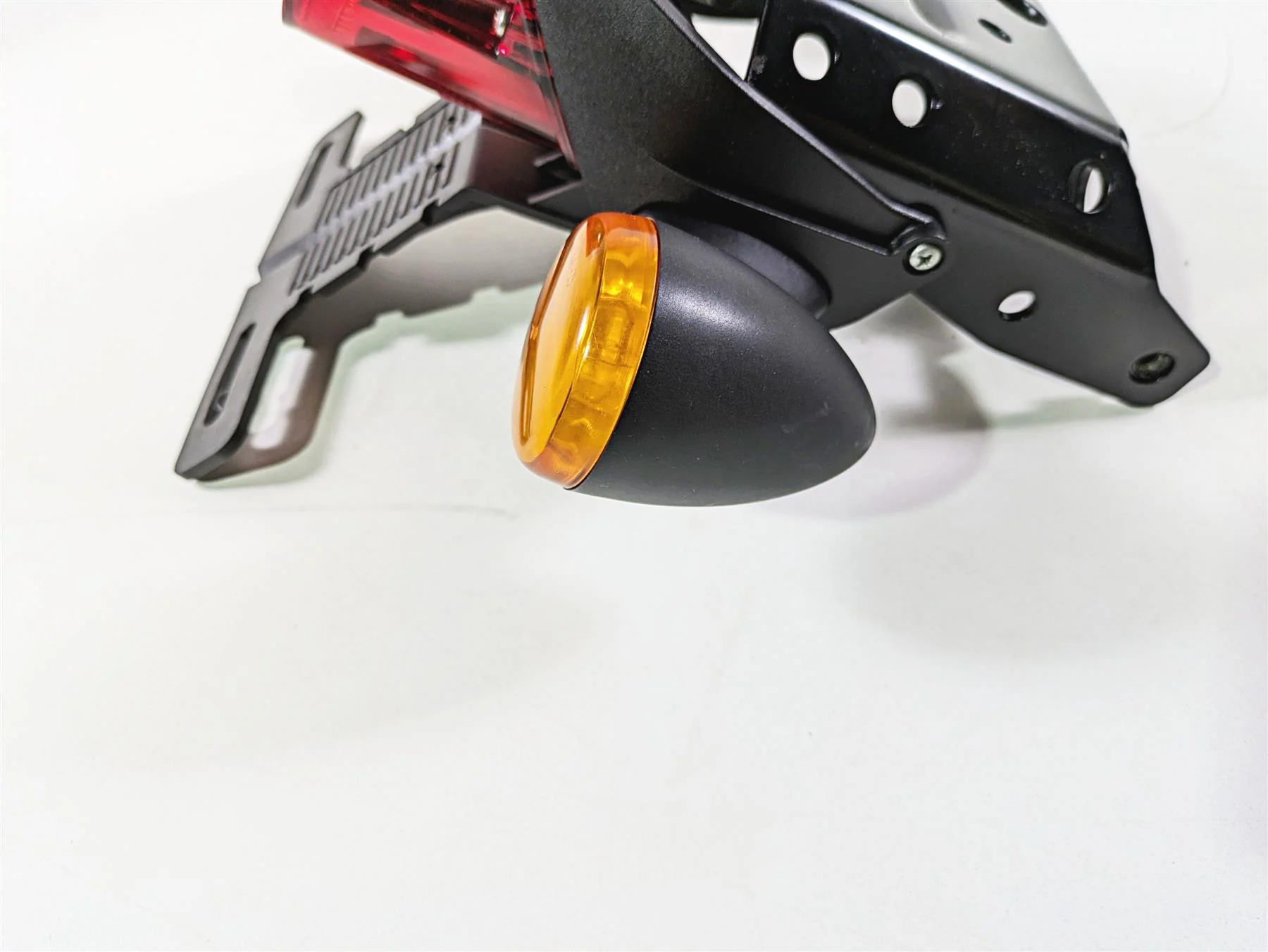 2009 Harley XR1200 Sportster Rear Taillight Blinker Plate Holder 68257-08 - Image 5