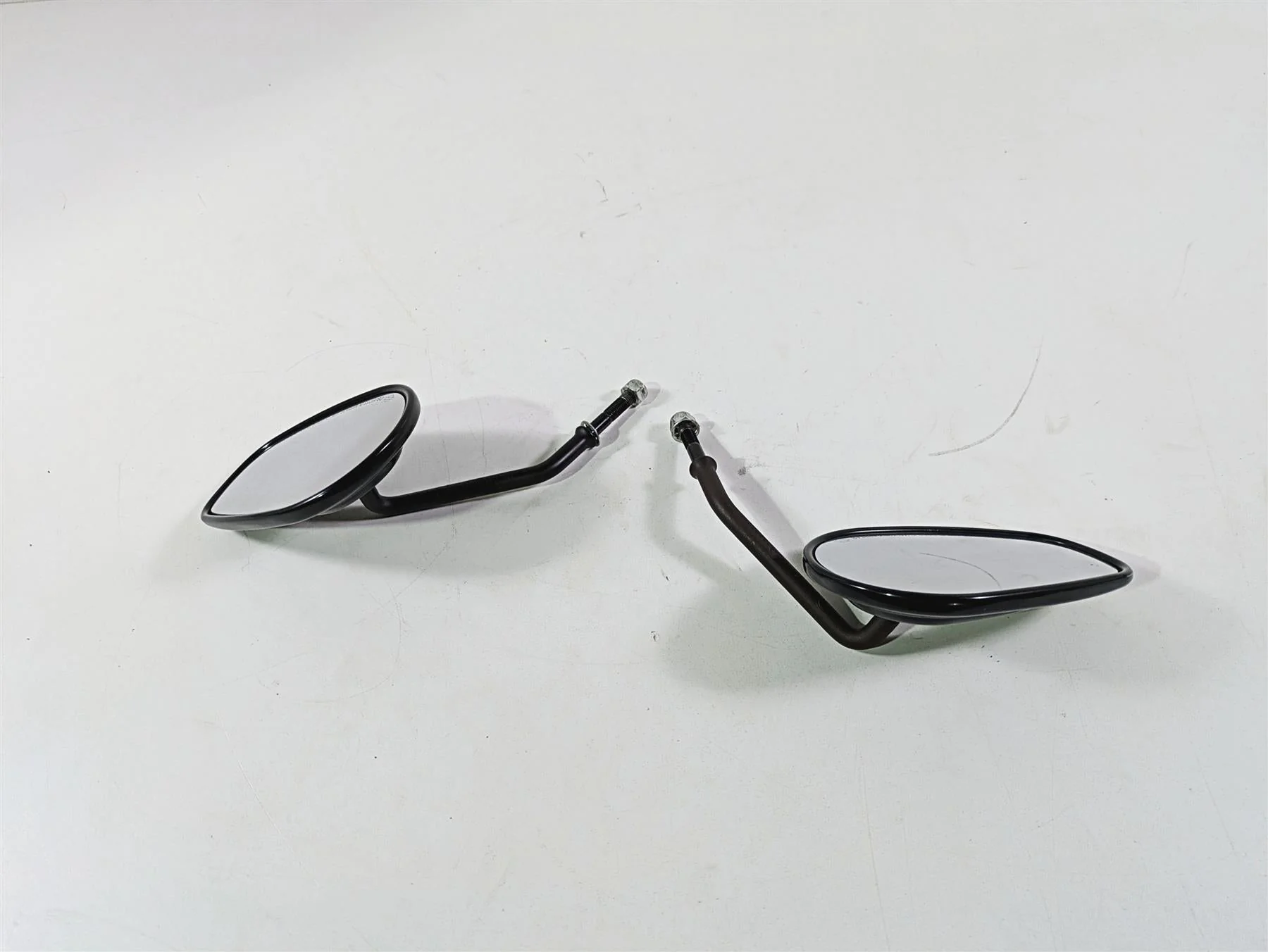 2009 Harley XR1200 Sportster Rear View Mirror Set 92376-09 92377-09 - Image 3