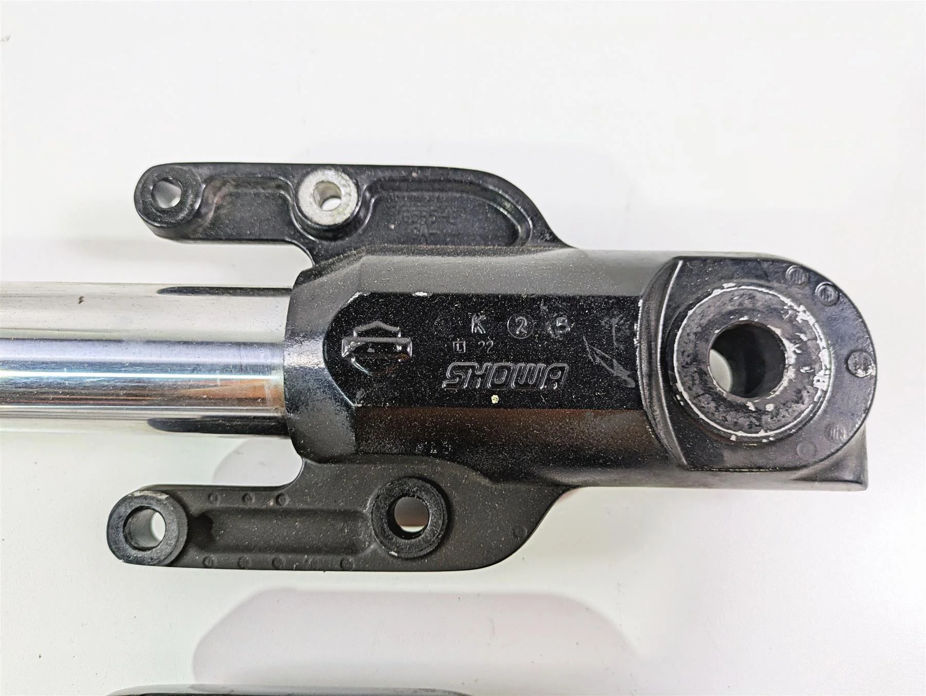 2009 Harley XR1200 Sportster Straight Front Fork Leg Set -Read 46886-08 46887-08 - Image 10