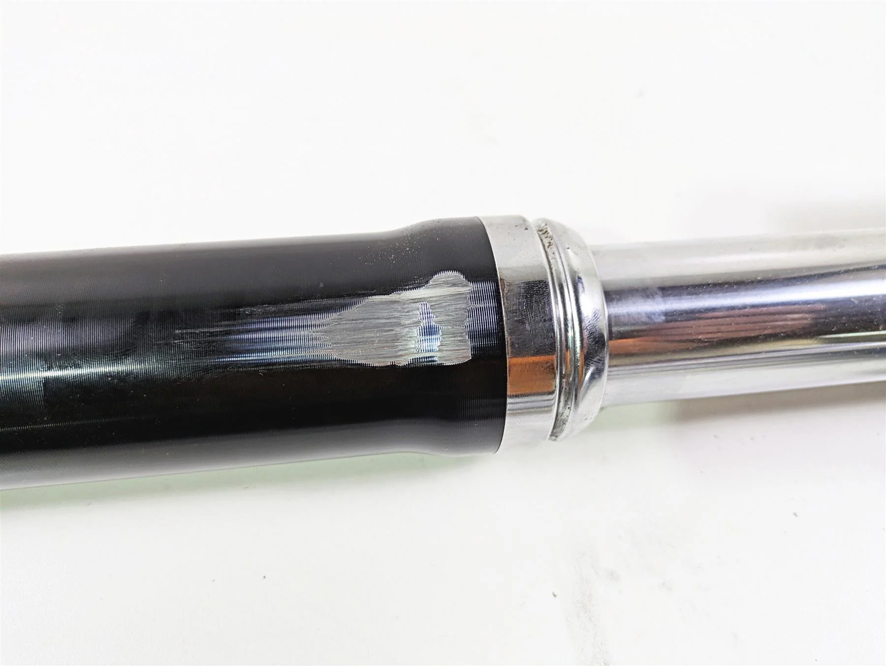 2009 Harley XR1200 Sportster Straight Front Fork Leg Set -Read 46886-08 46887-08 - Image 7