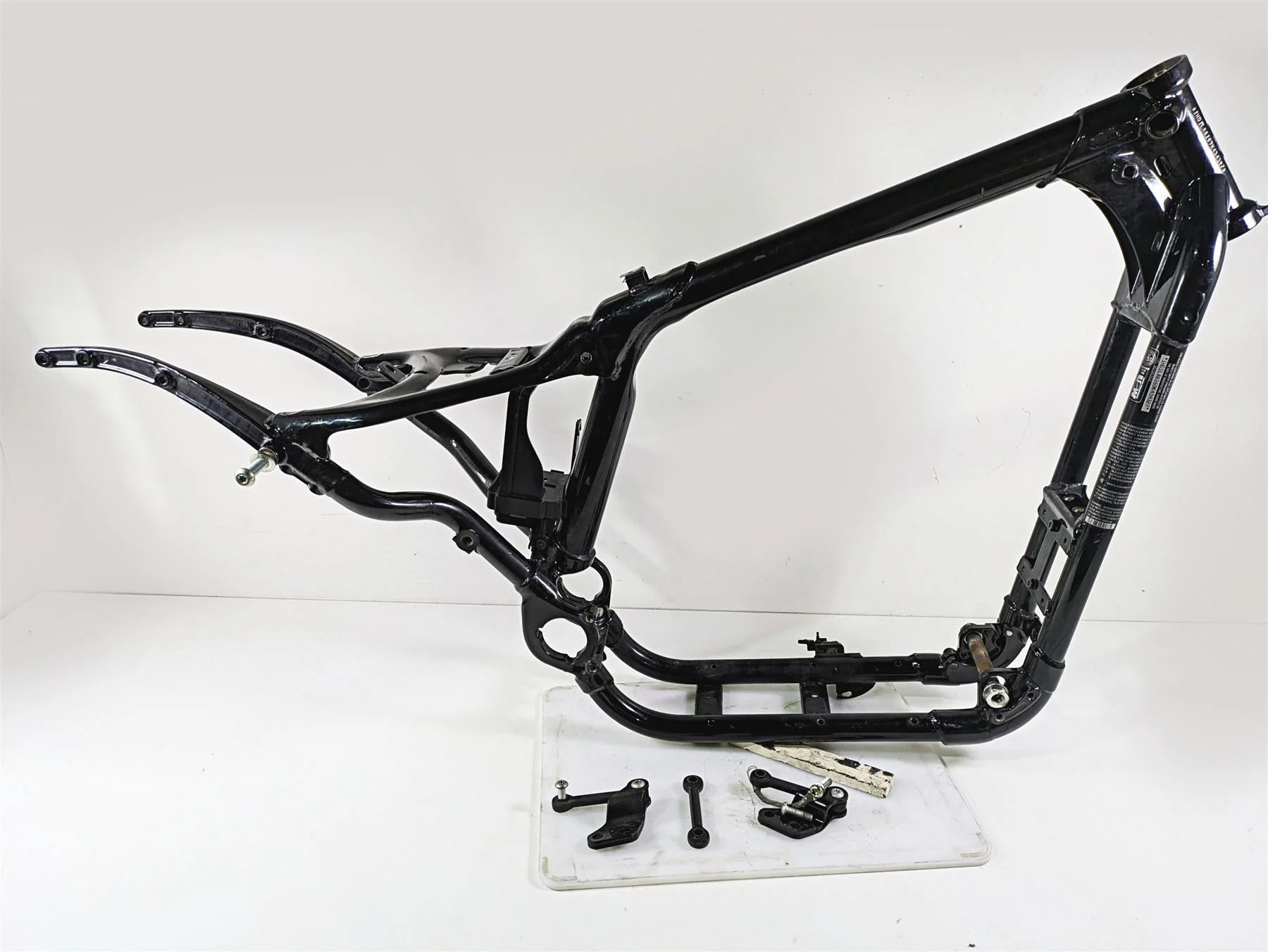 2009 Harley XR1200 Sportster Straight Main Frame Chassis With Clean Texas Title 48879-08