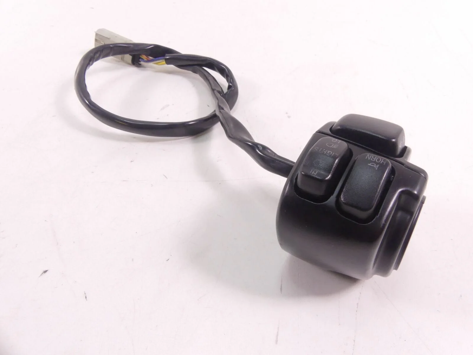 2009 Harley XR1200 X Sportster Left Control Switch Lights Blinker Horn 71682-06 - Image 3