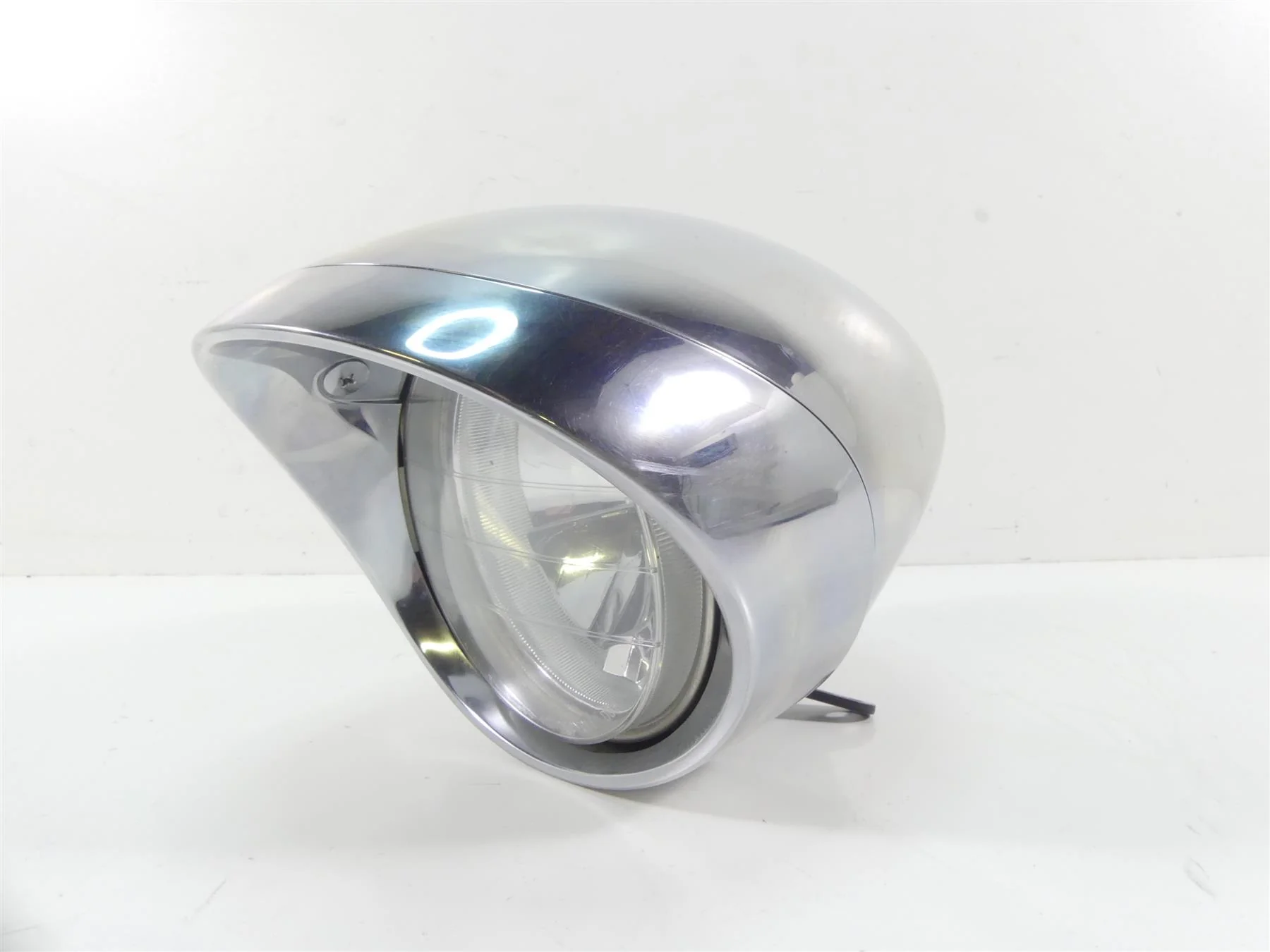 2009 Honda VTX1300 Touring Headlight Head Light Lamp & Bucket Set 61301-MCH-670 - Image 2