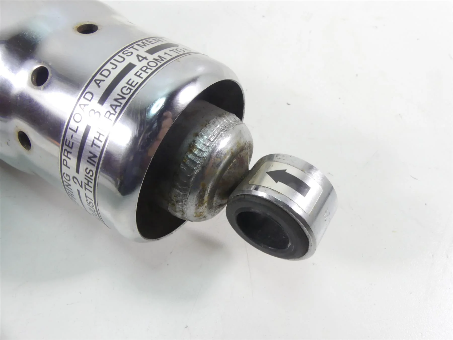 2009 Honda VTX1300 Touring Rear Oem Showa Shock Damper Set 52400-MEA-671 - Image 12