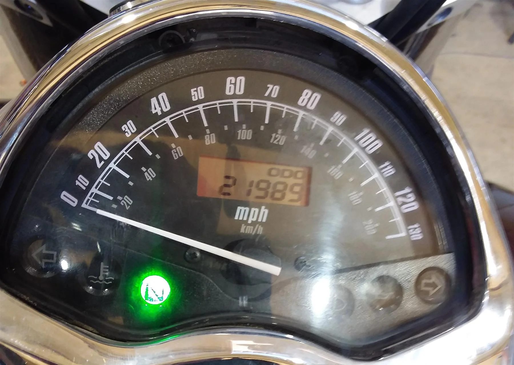 2009 Honda VTX1300 Touring Speedometer 21K Gauges Instrument 37200-MEA-911 - Image 2