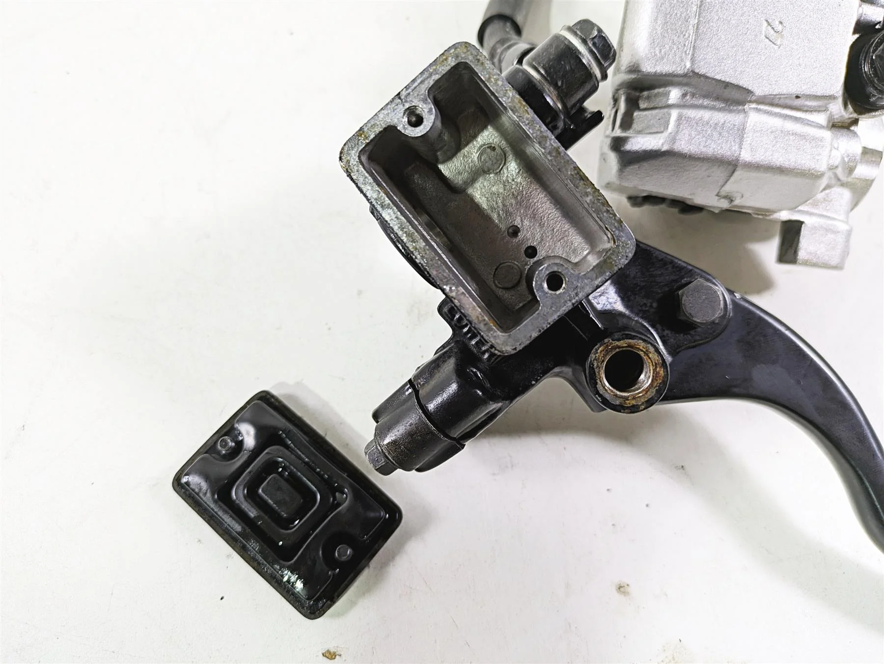 2009 Kawaski EX250 Ninja 250R Front Caliper Master Cylinder Set 43080-0093-GN - Image 6