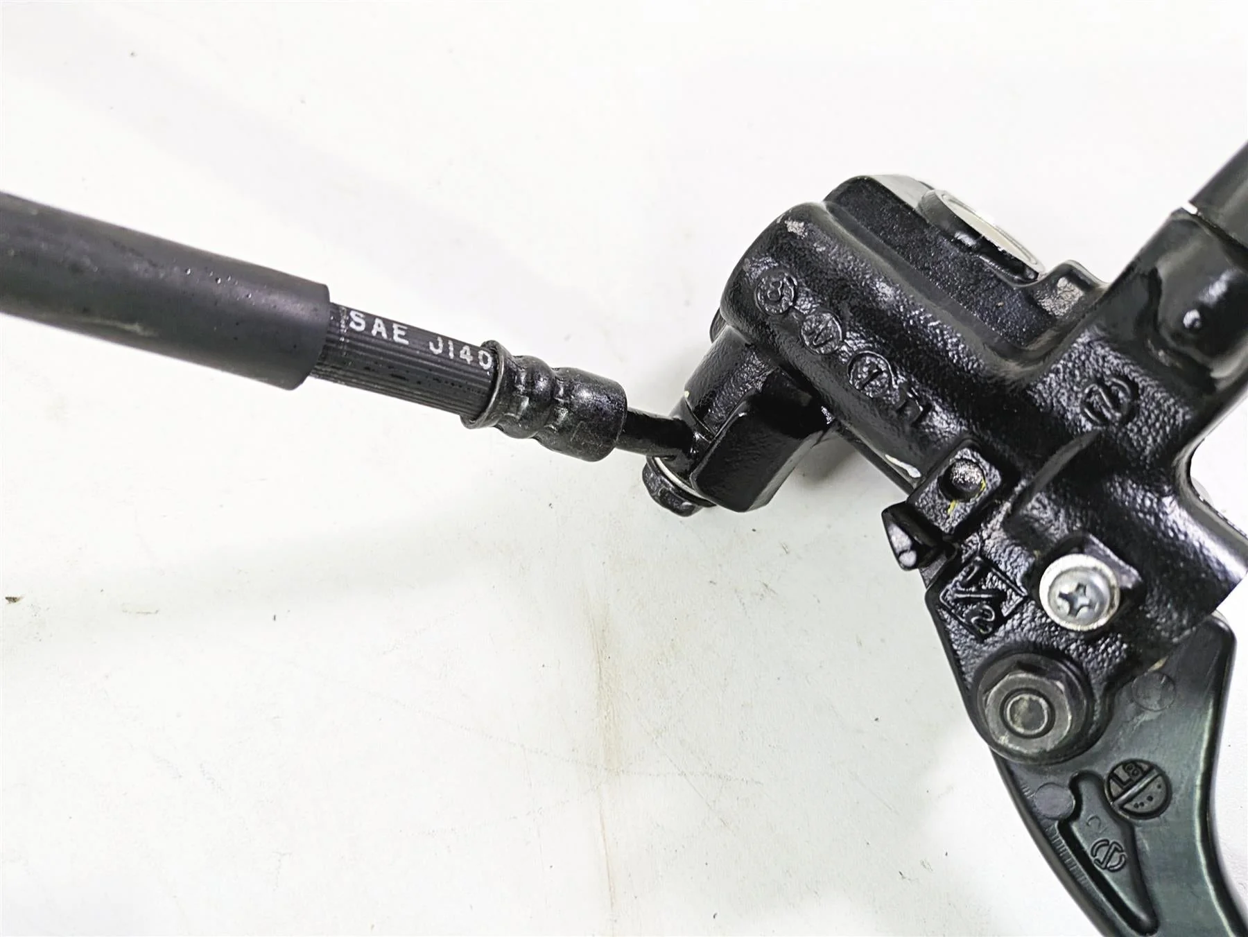 2009 Kawaski EX250 Ninja 250R Front Caliper Master Cylinder Set 43080-0093-GN - Image 8