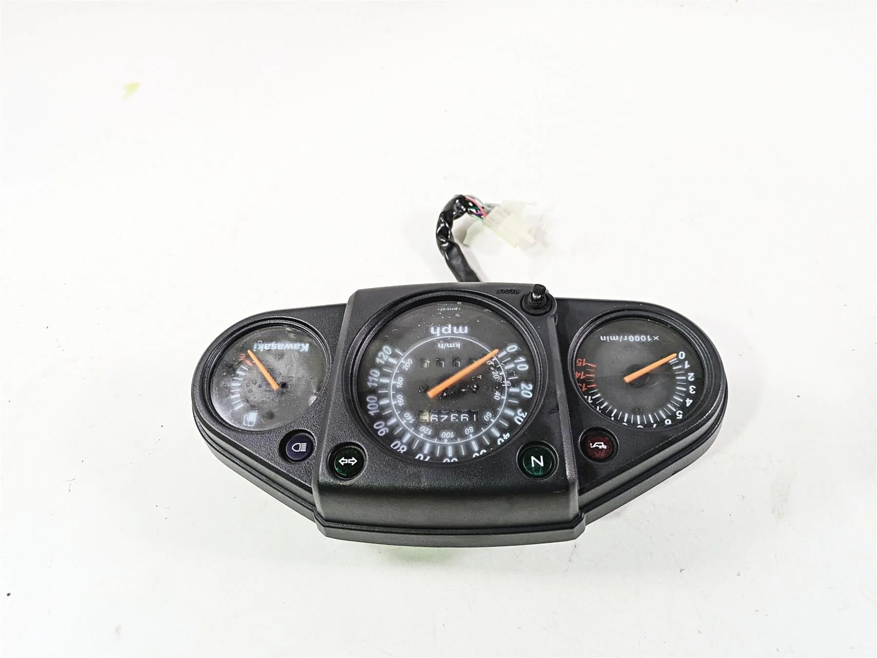2009 Kawaski EX250 Ninja 250R Gauges Speedometer 19K Cluster 25031-0159 - Image 11