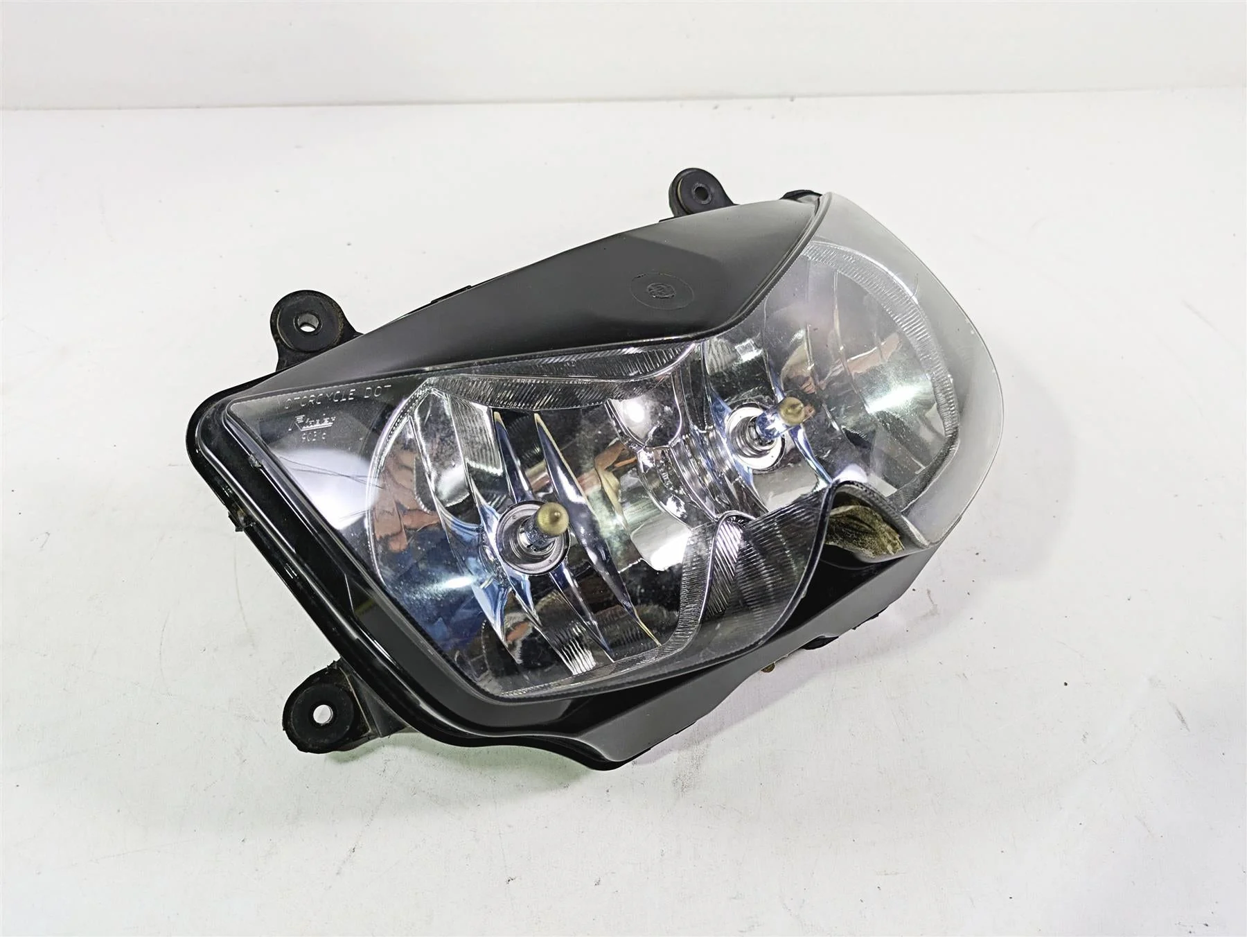 2009 Kawaski EX250 Ninja 250R Headlight Head Light Lamp Lens 23007-0121 - Image 10