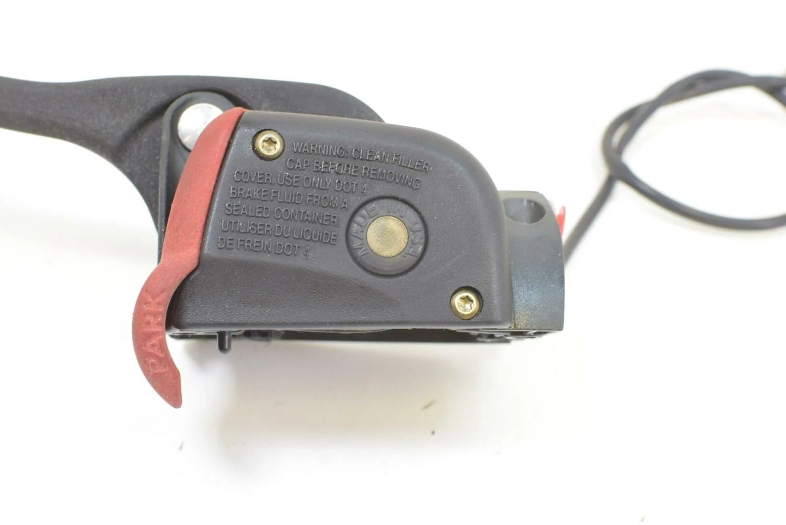 2009 Polaris RMK 600 S09PM6KS Main Brake Master Cylinder 2203489 - Image 5