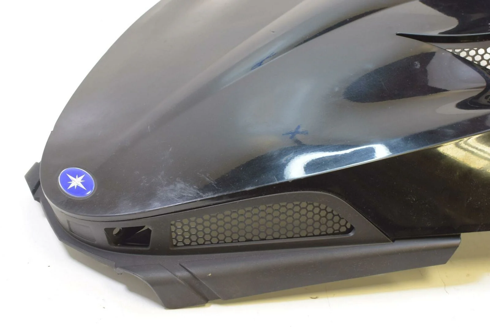 2009 Polaris RMK 600 S09PM6KS Upper Hood Faring Dash Console Set 2633730 - Image 4