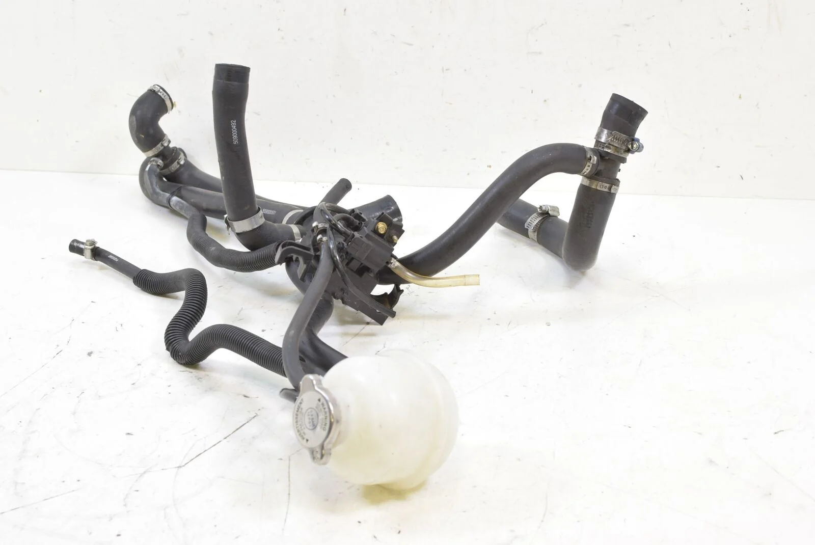2009 Ski-Doo Summit Everest 800R PTEK Water Coolant Bottle & Hoses 509000368 - Image 2