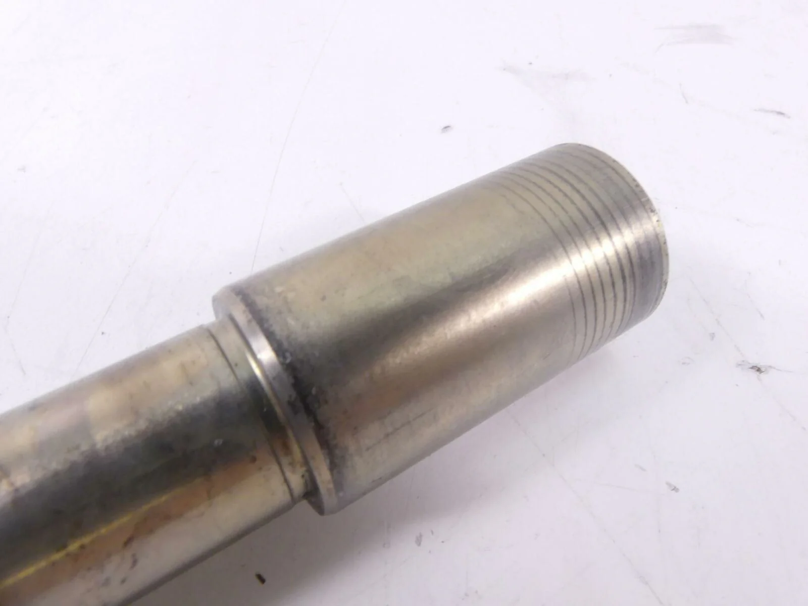 2009 Triumph Street Triple 675R Straight Front Axle Wheel Spindle  T2000650 - Image 7