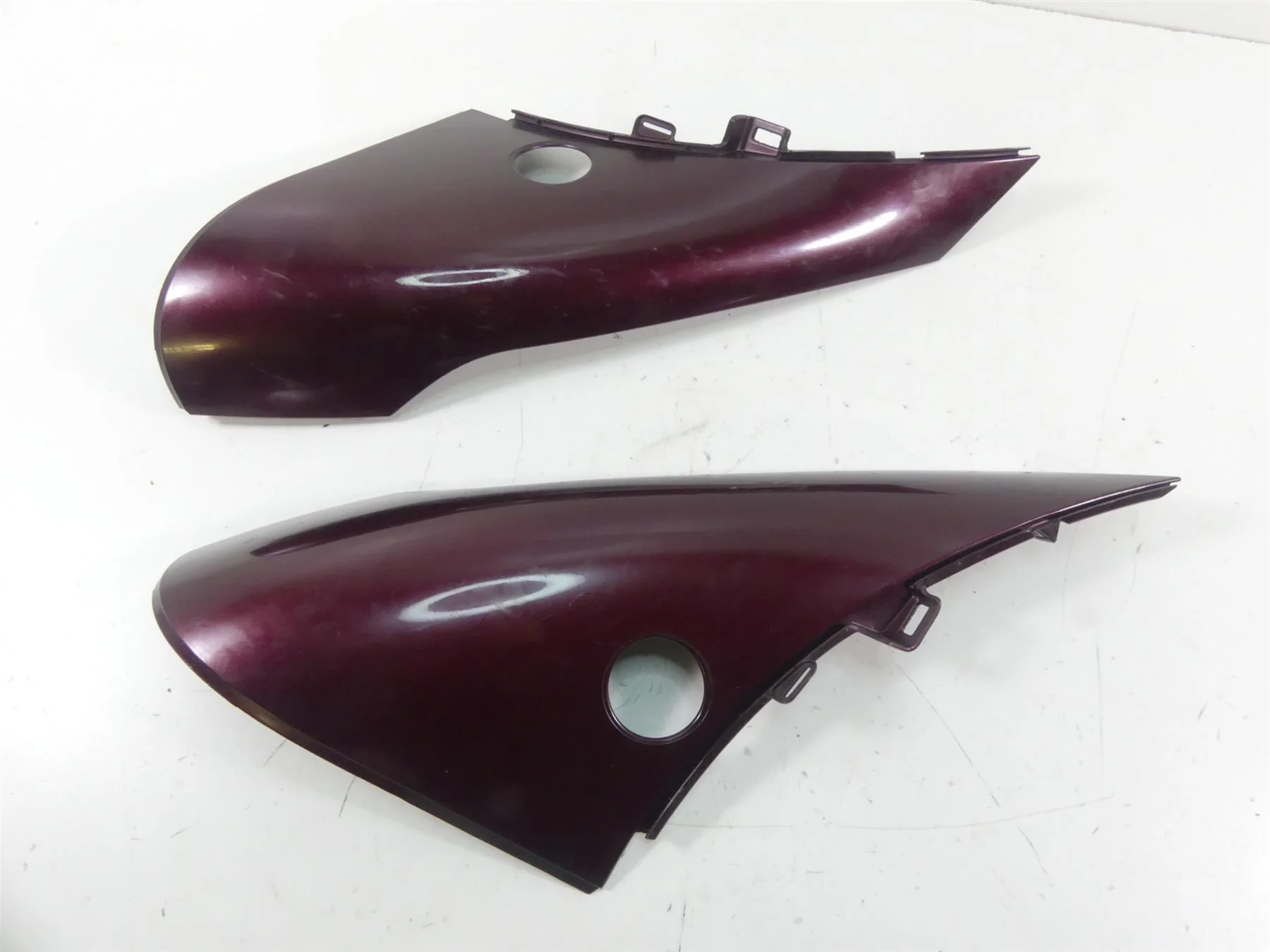 2009 Victory Vision Tour Front Blinker Cover Fairing Cowl Set 54363243 5436324