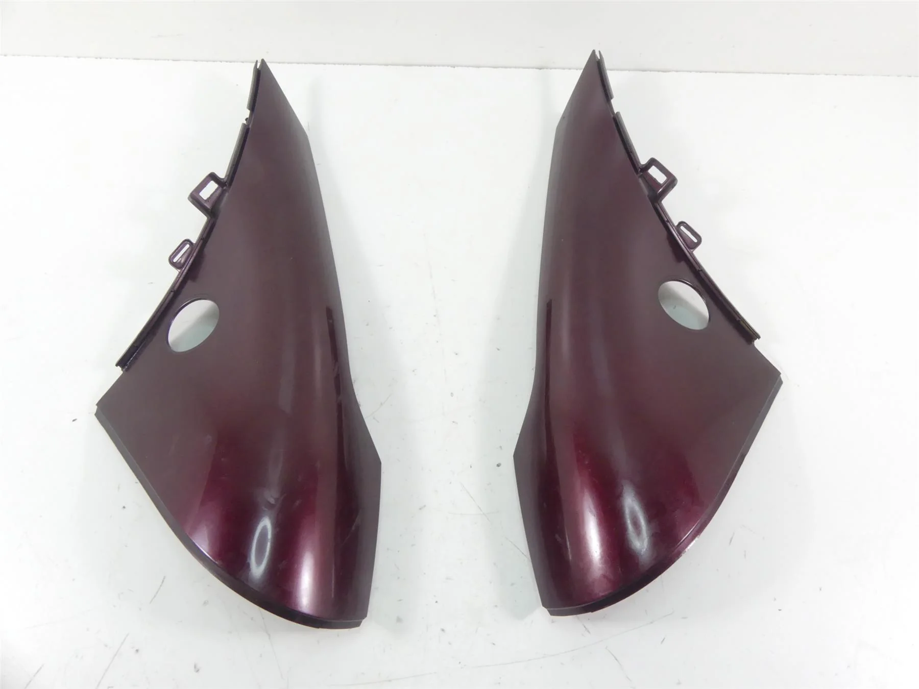 2009 Victory Vision Tour Front Blinker Cover Fairing Cowl Set 54363243 5436324 - Image 2
