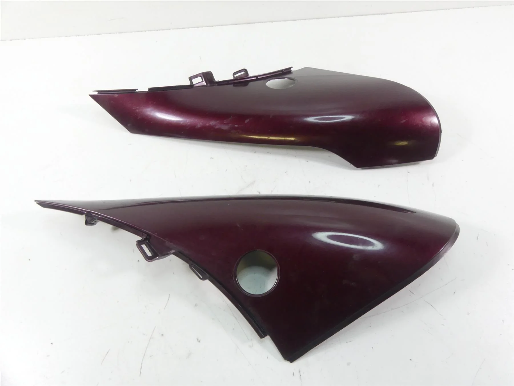 2009 Victory Vision Tour Front Blinker Cover Fairing Cowl Set 54363243 5436324 - Image 3