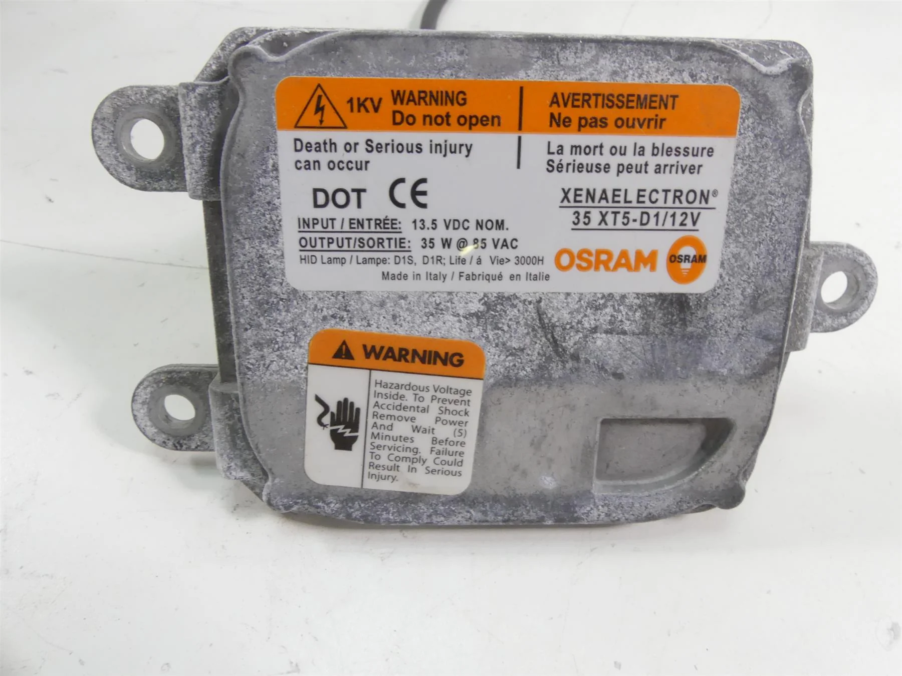 2009 Victory Vision Tour Headlight Head Light Lamp Lens & Module 5856220 2410971 - Image 12