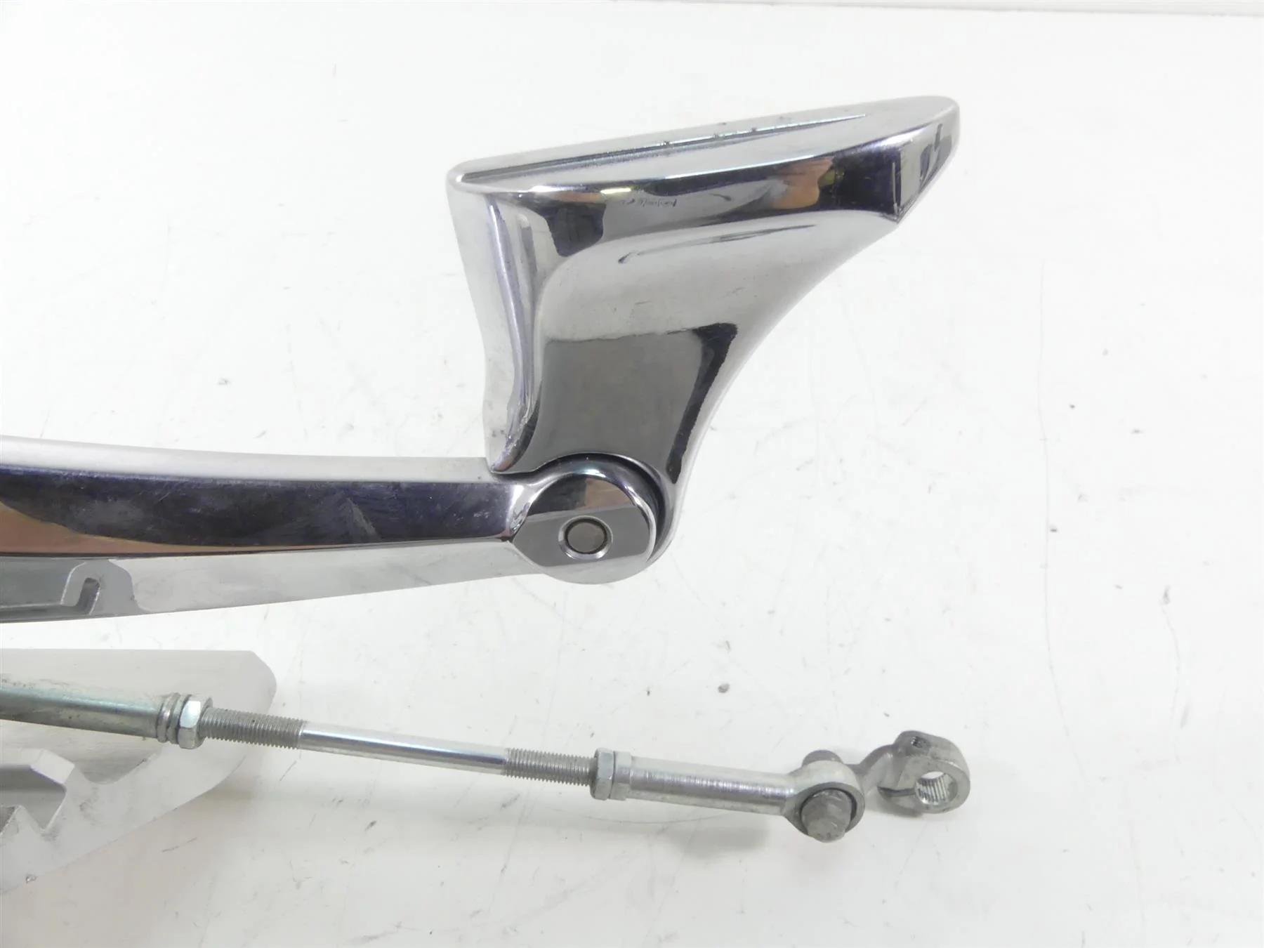 2009 Victory Vision Tour Left Floor Board Mount & Chrome Shifter Set 5135045 - Image 5