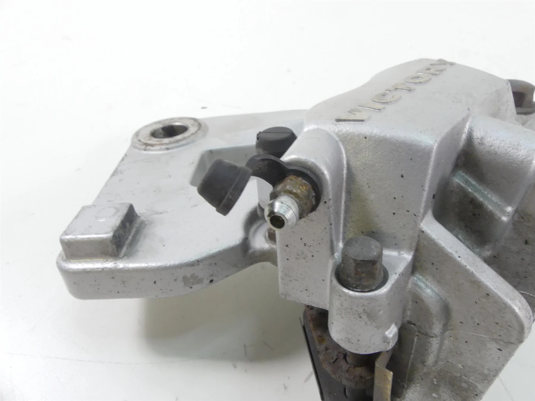 2009 Victory Vision Tour Rear Brake Caliper & Bracket 1910926 - Image 7