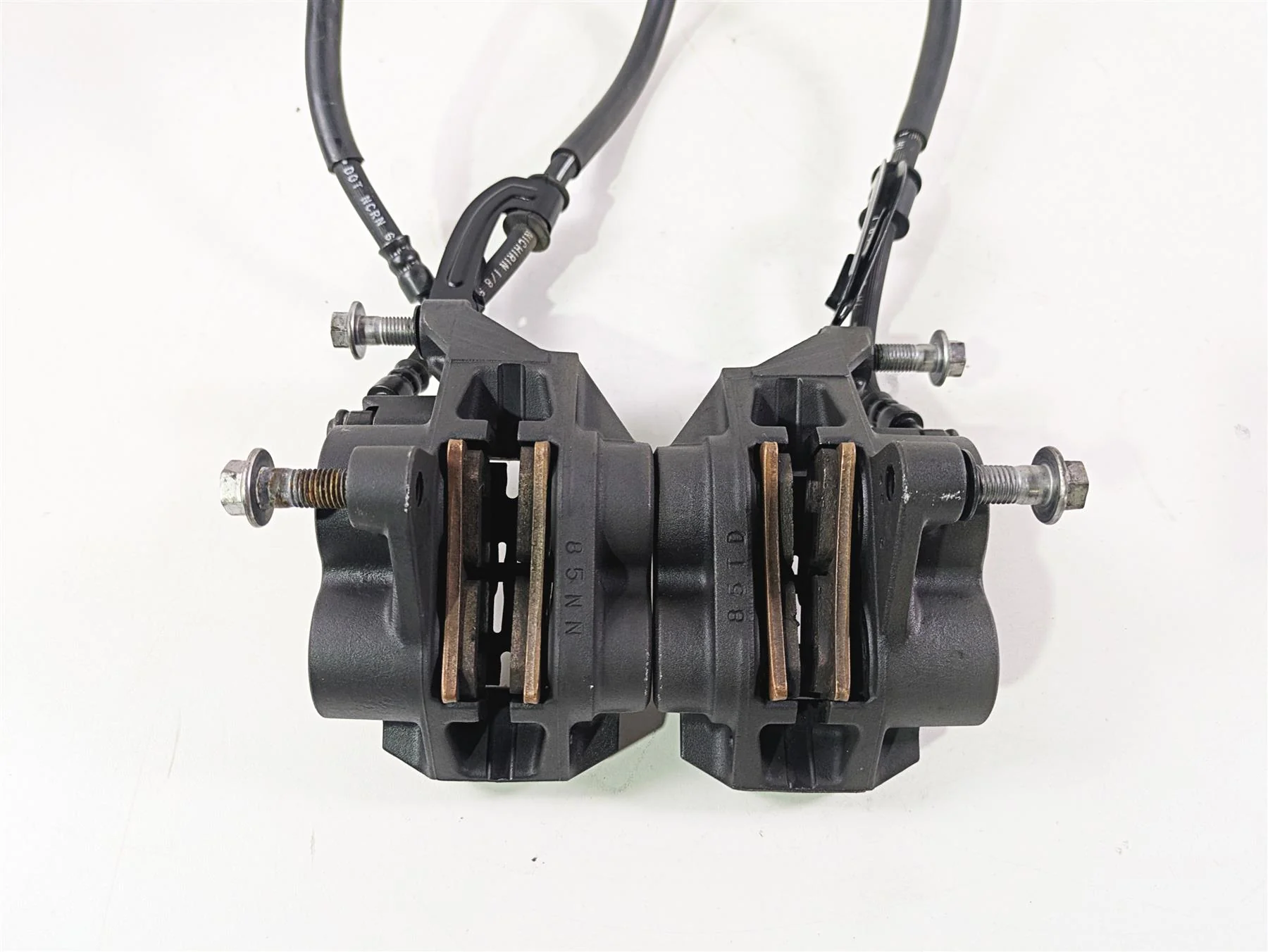 2009 Yamaha FZ1 FZS10 Fazer Front Brake Caliper + Lines Set 2D1-2580T-00 - Image 11