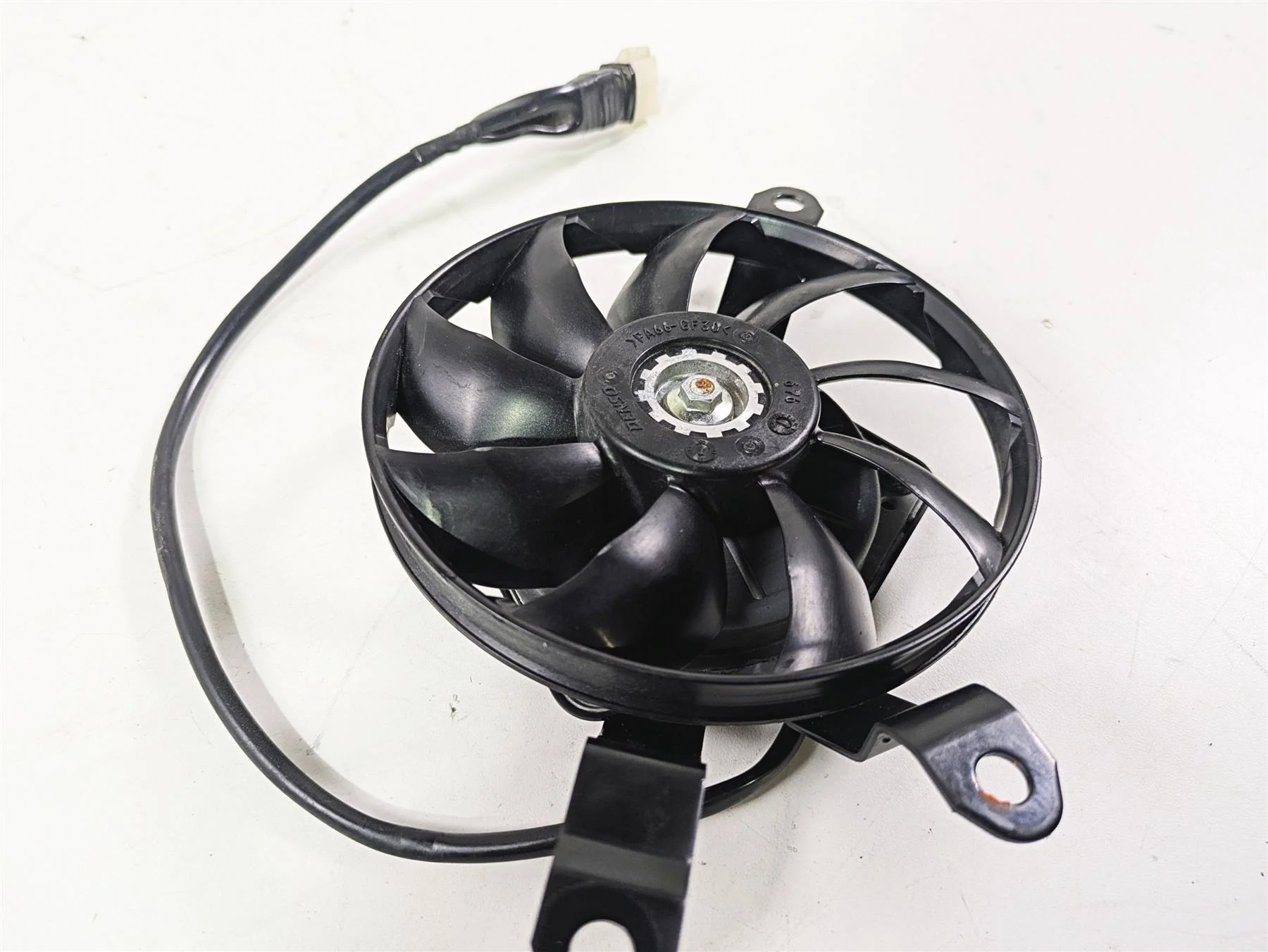 2009 Yamaha FZ1 FZS10 Fazer Left Hand Denso Radiator Cooling Fan 2D1-12405-01 - Image 12